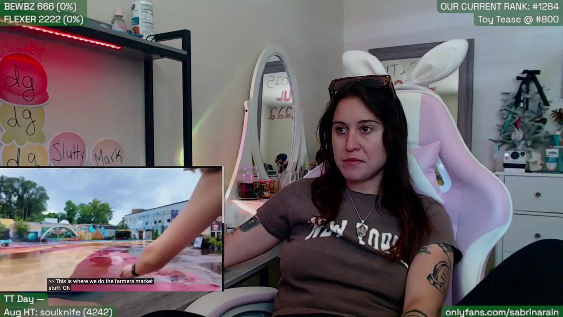 Gallery image thumbnail from SabrinaRain's myfreecams stream on, 08/12/2025, 20:42 image 4 of 20