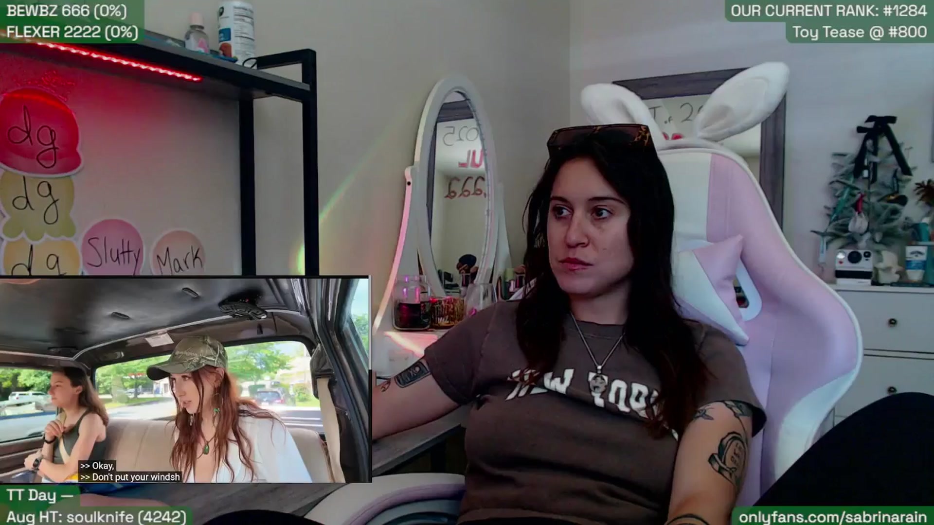 Gallery image thumbnail from SabrinaRain's myfreecams stream on, 08/12/2025, 20:42 image 6 of 20