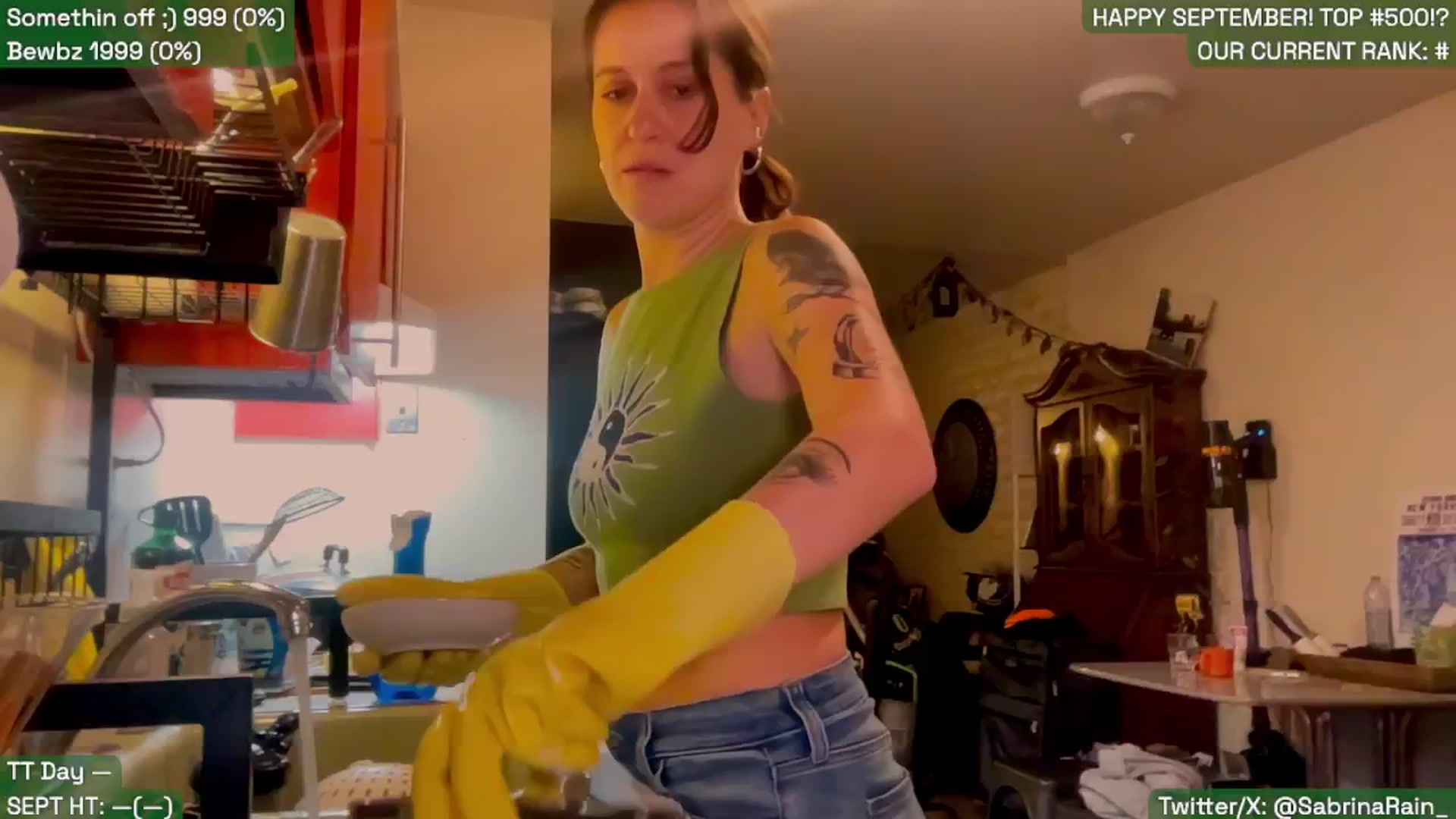 Gallery image thumbnail from SabrinaRain's myfreecams stream on, 09/02/2025, 02:22 image 1 of 20