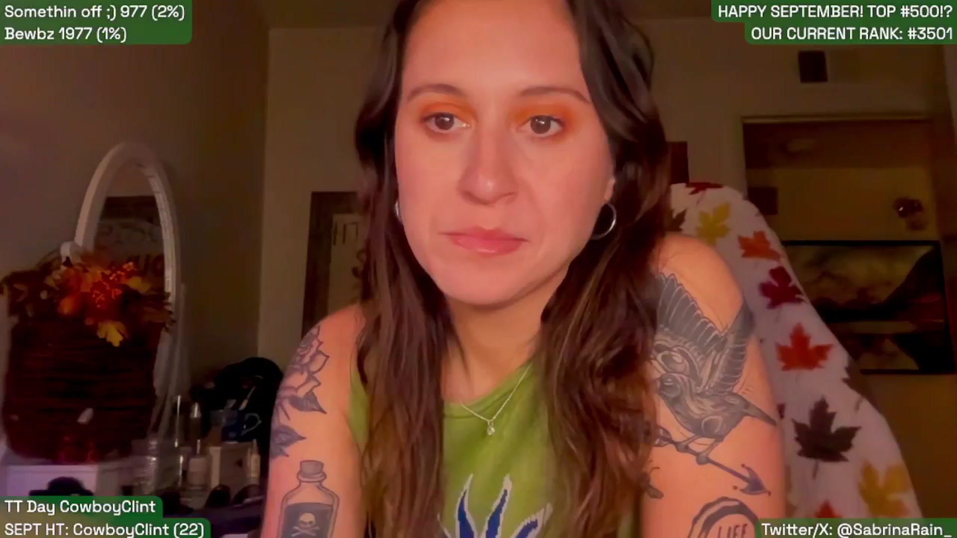 Gallery image thumbnail from SabrinaRain's myfreecams stream on, 09/02/2025, 02:22 image 15 of 20
