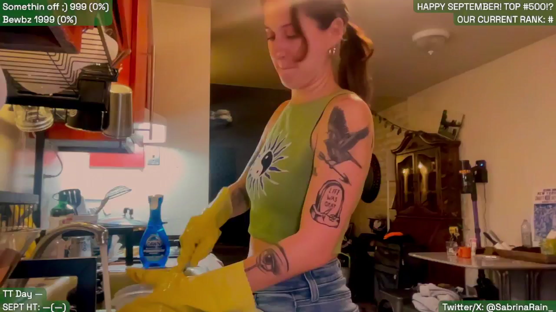 Gallery image thumbnail from SabrinaRain's myfreecams stream on, 09/02/2025, 02:22 image 5 of 20