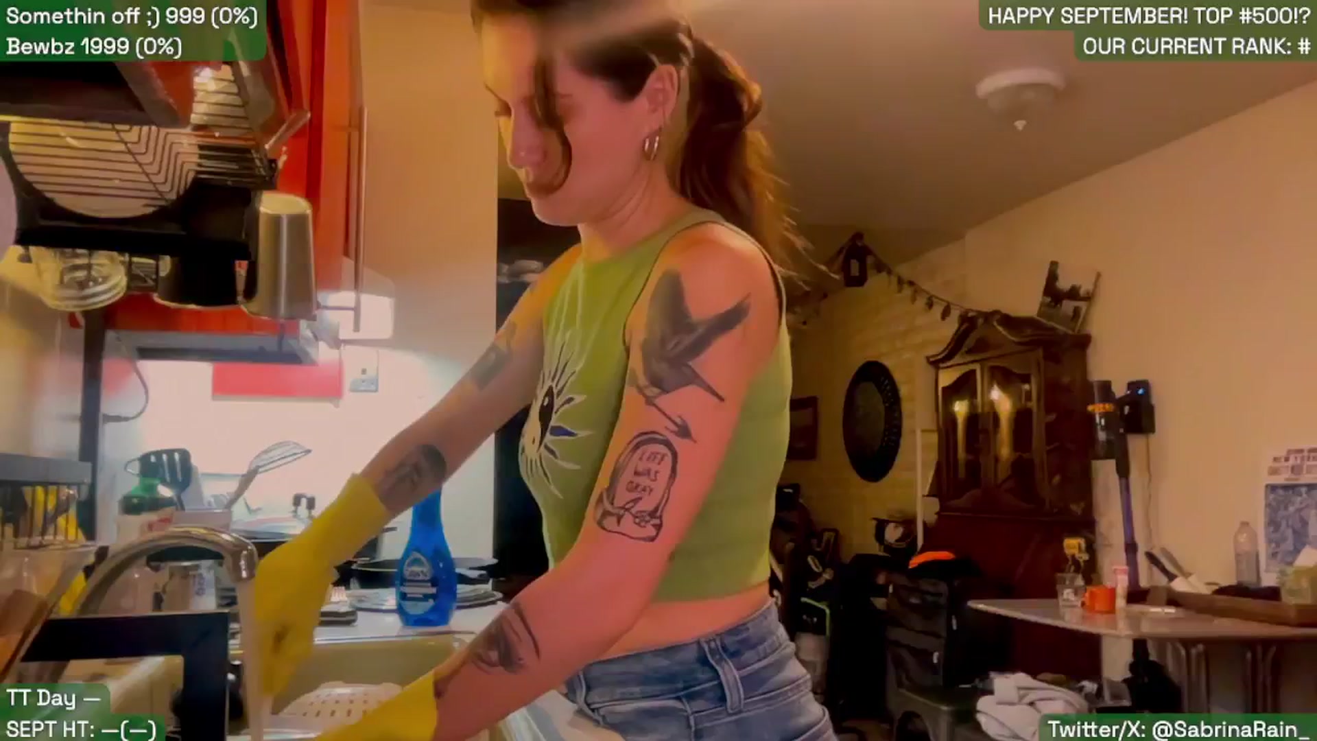 Gallery image thumbnail from SabrinaRain's myfreecams stream on, 09/02/2025, 02:22 image 3 of 20