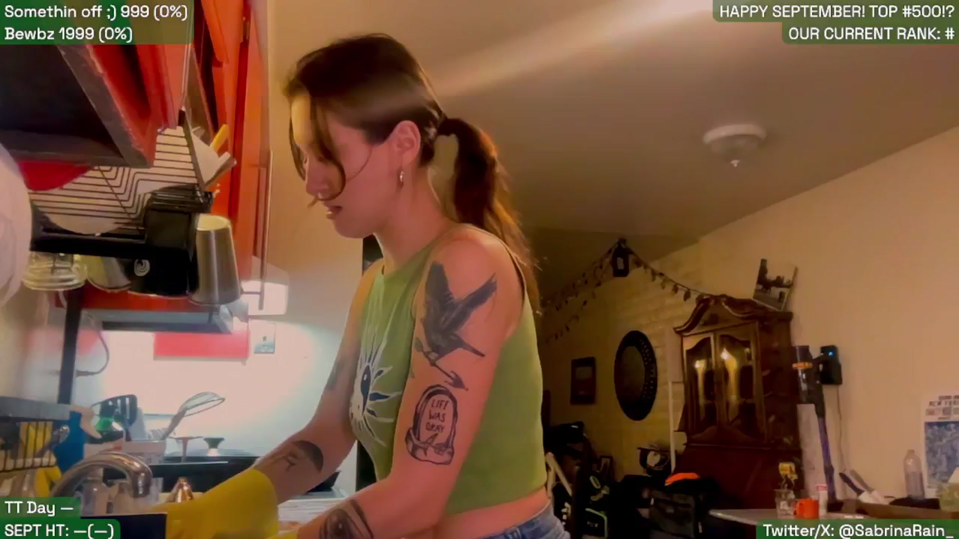 Gallery image thumbnail from SabrinaRain's myfreecams stream on, 09/02/2025, 02:22 image 10 of 20