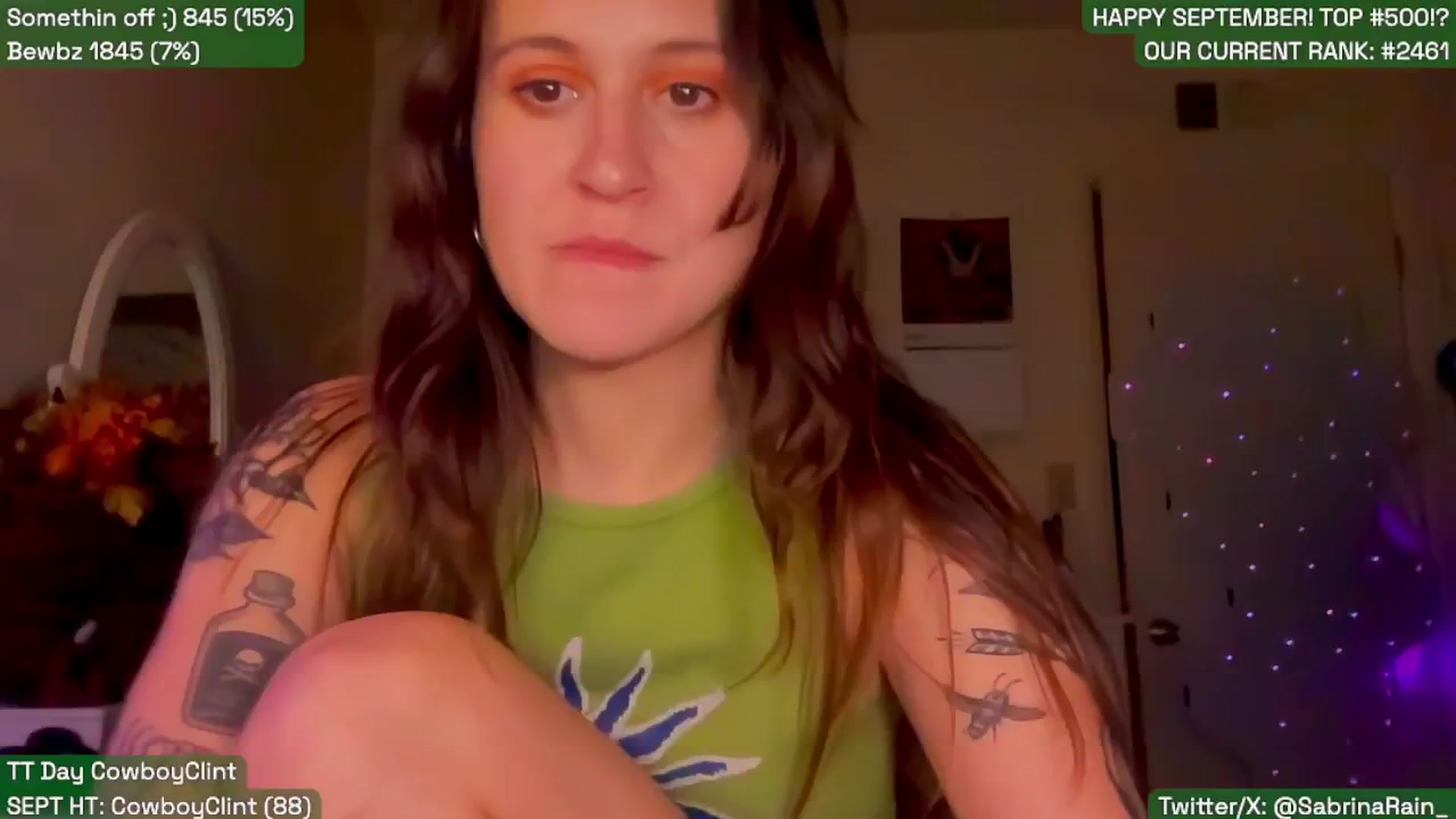 Gallery image thumbnail from SabrinaRain's myfreecams stream on, 09/02/2025, 02:22 image 17 of 20