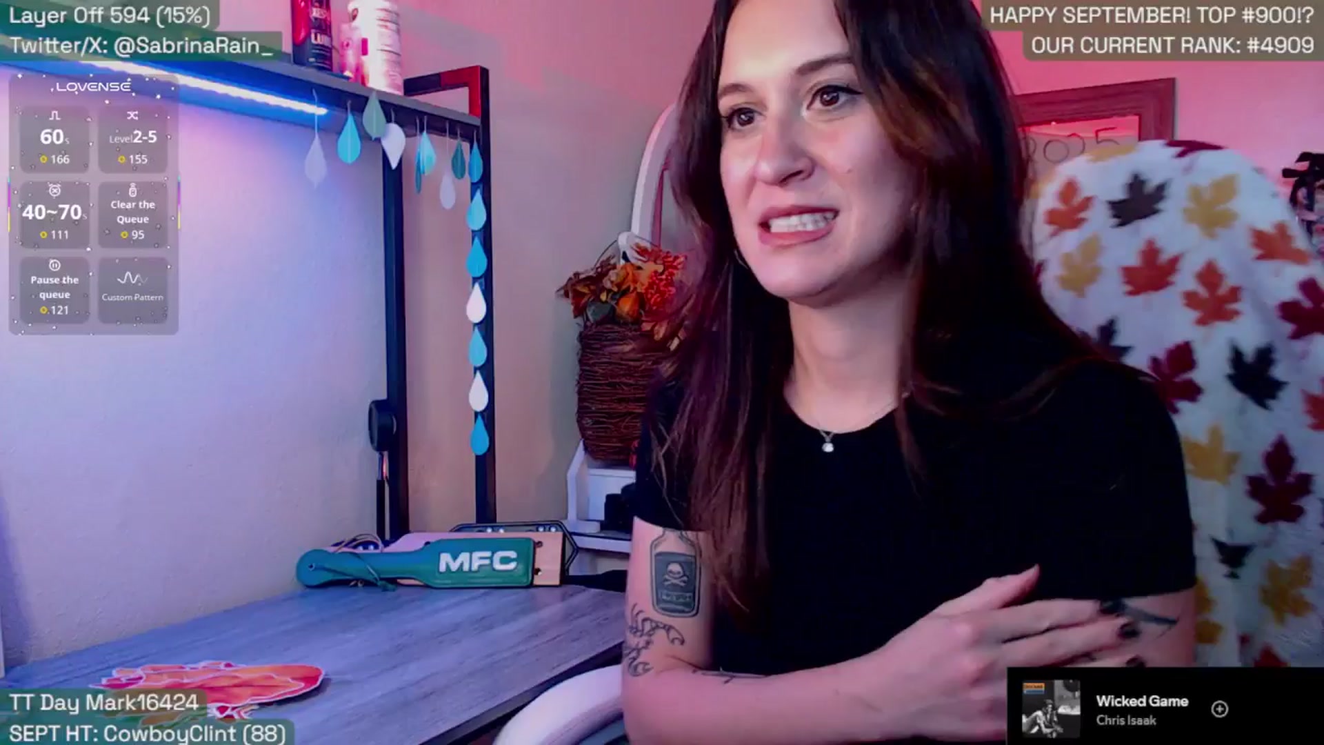 Gallery image thumbnail from SabrinaRain's myfreecams stream on, 09/04/2025, 02:12 image 6 of 20