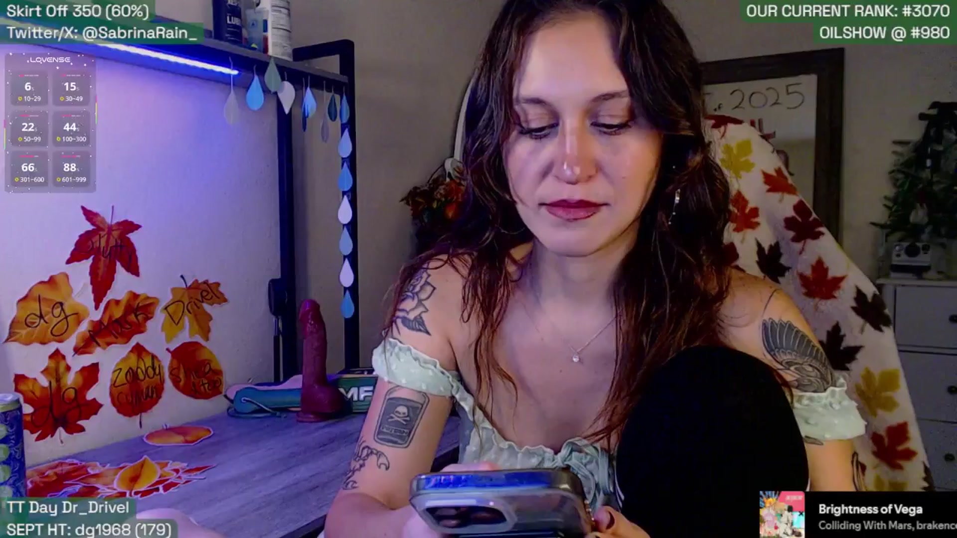 Gallery image thumbnail from SabrinaRain's myfreecams stream on, 09/06/2025, 01:33 image 15 of 20