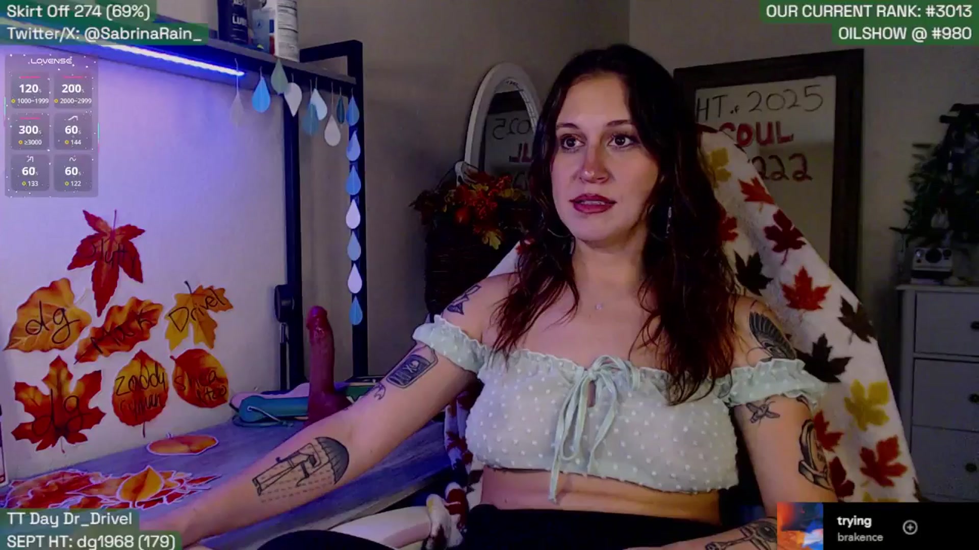 Gallery image thumbnail from SabrinaRain's myfreecams stream on, 09/06/2025, 01:33 image 19 of 20