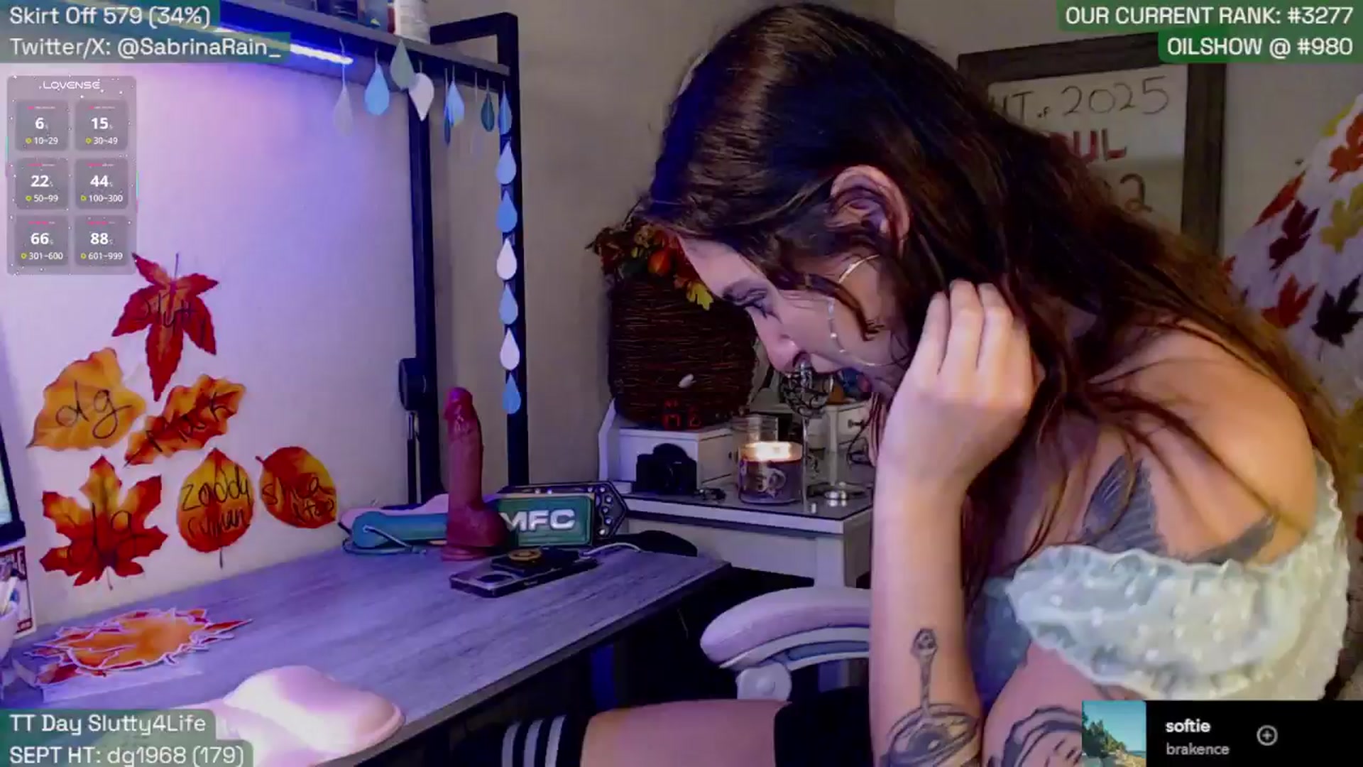Gallery image thumbnail from SabrinaRain's myfreecams stream on, 09/06/2025, 01:33 image 3 of 20