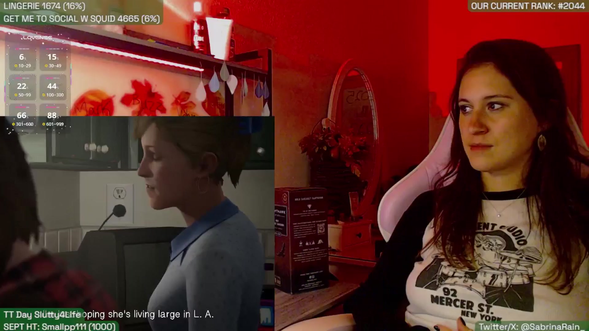 Gallery image thumbnail from SabrinaRain's myfreecams stream on, 09/23/2025, 02:20 image 17 of 20
