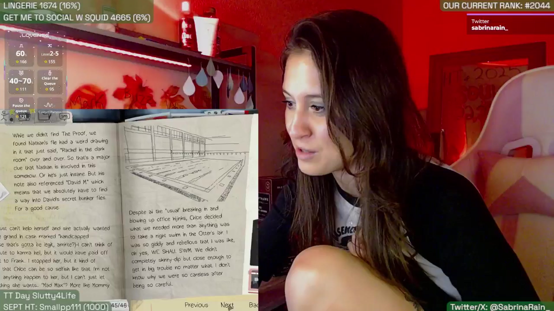 Gallery image thumbnail from SabrinaRain's myfreecams stream on, 09/23/2025, 02:20 image 15 of 20