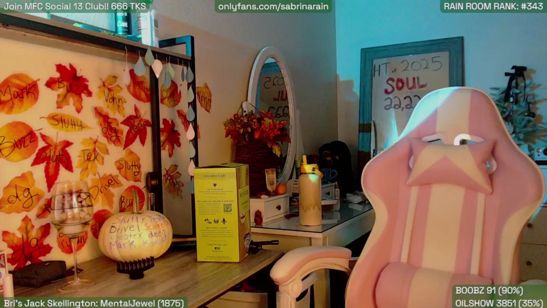 Gallery image thumbnail from SabrinaRain's myfreecams stream on, 10/13/2025, 08:05 image 20 of 20