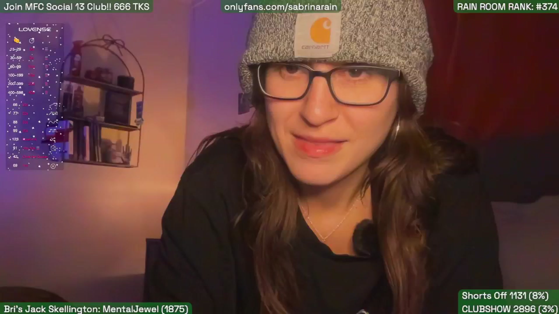 Gallery image thumbnail from SabrinaRain's myfreecams stream on, 10/15/2025, 24:52 image 8 of 20