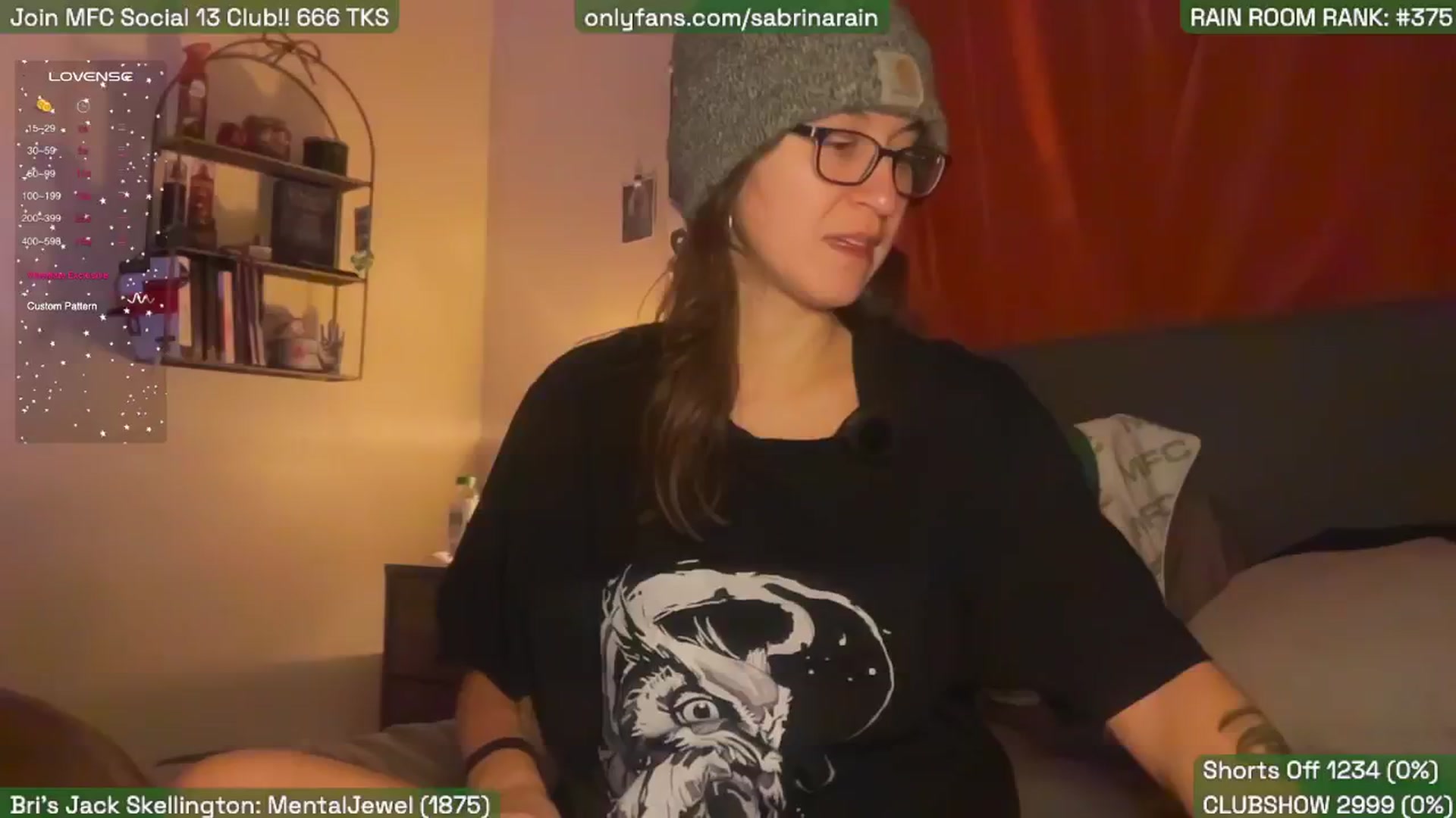 Gallery image thumbnail from SabrinaRain's myfreecams stream on, 10/15/2025, 24:52 image 2 of 20
