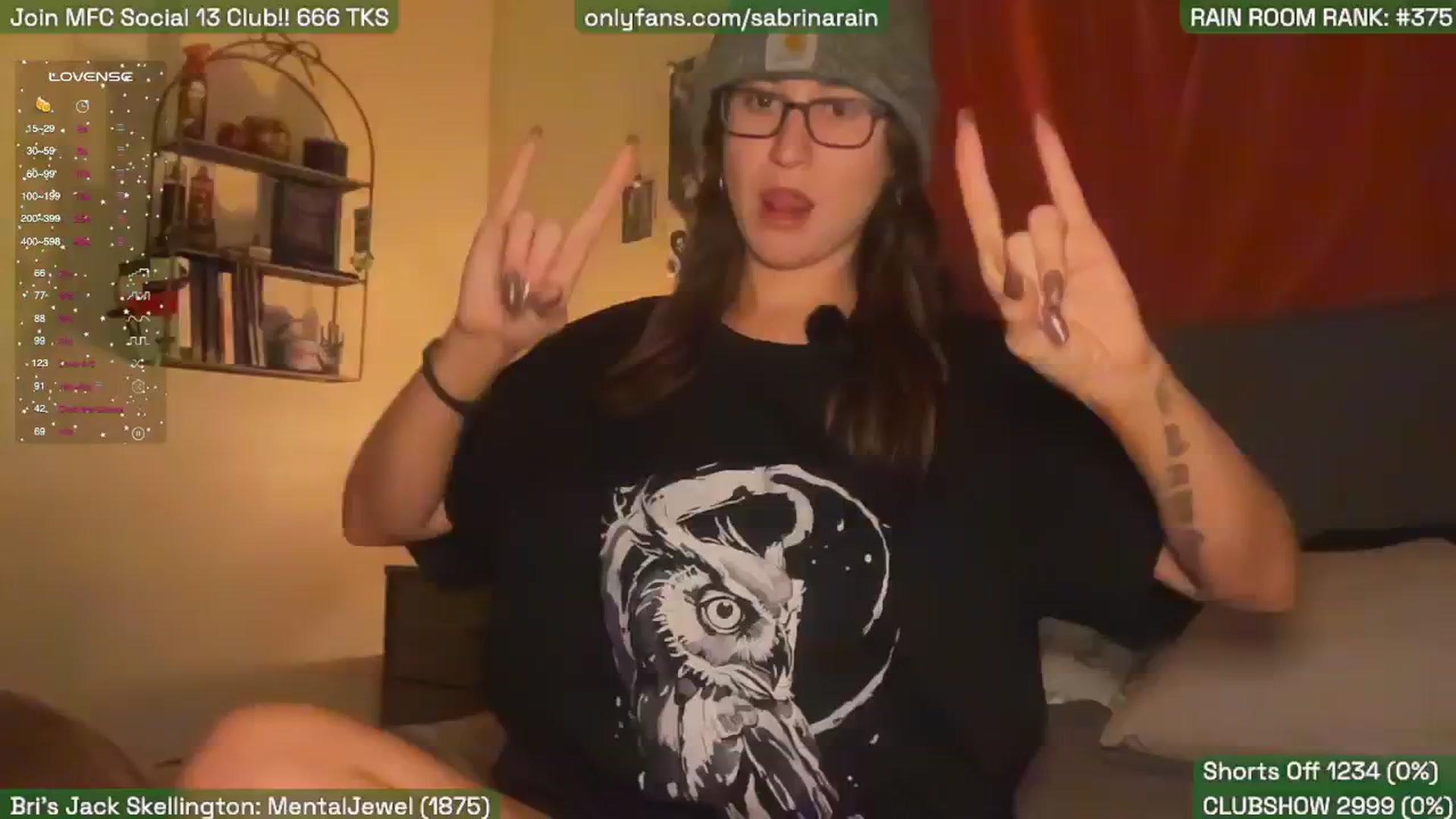 Gallery image thumbnail from SabrinaRain's myfreecams stream on, 10/15/2025, 24:52 image 3 of 20