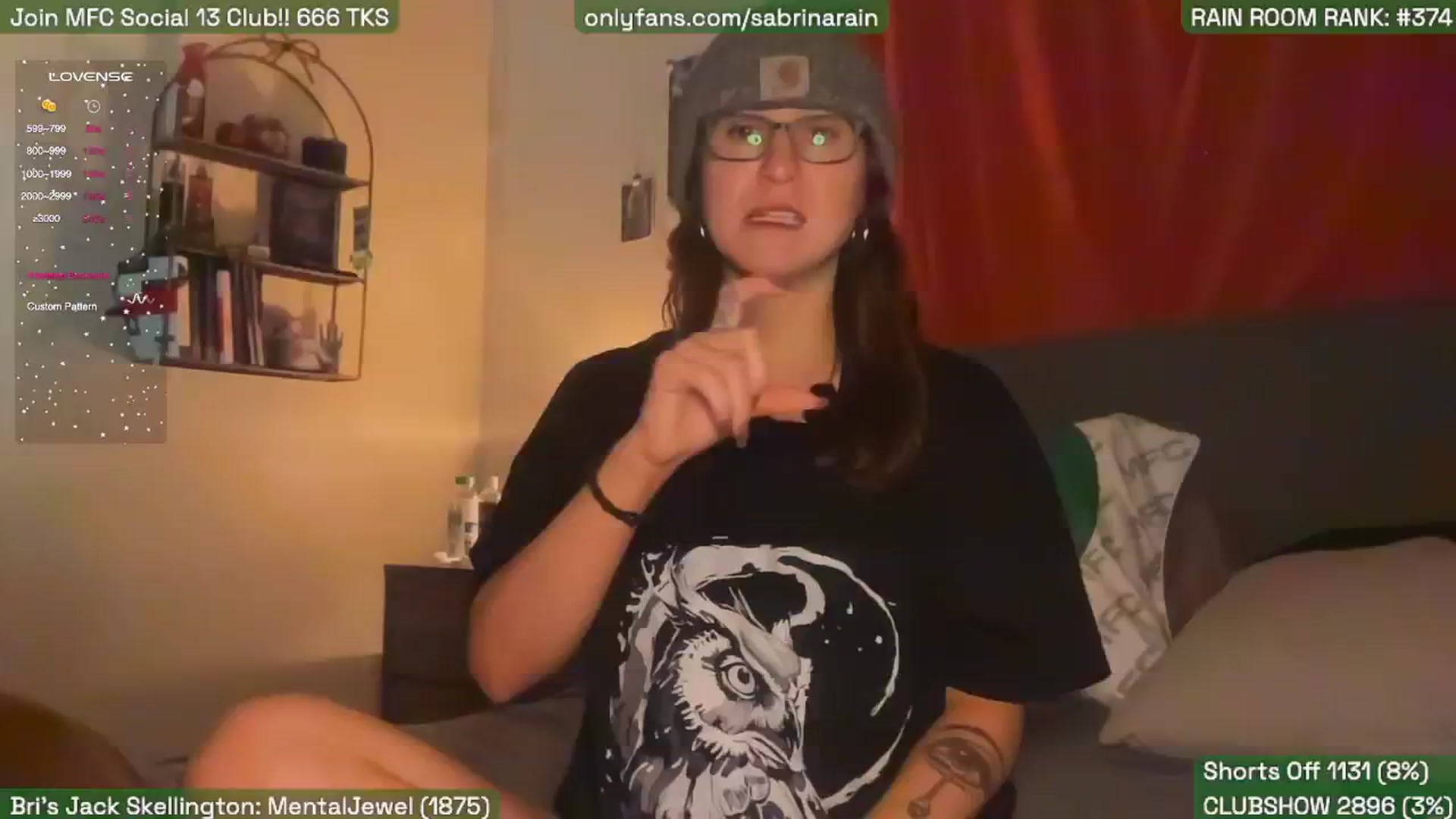 Gallery image thumbnail from SabrinaRain's myfreecams stream on, 10/15/2025, 24:52 image 5 of 20