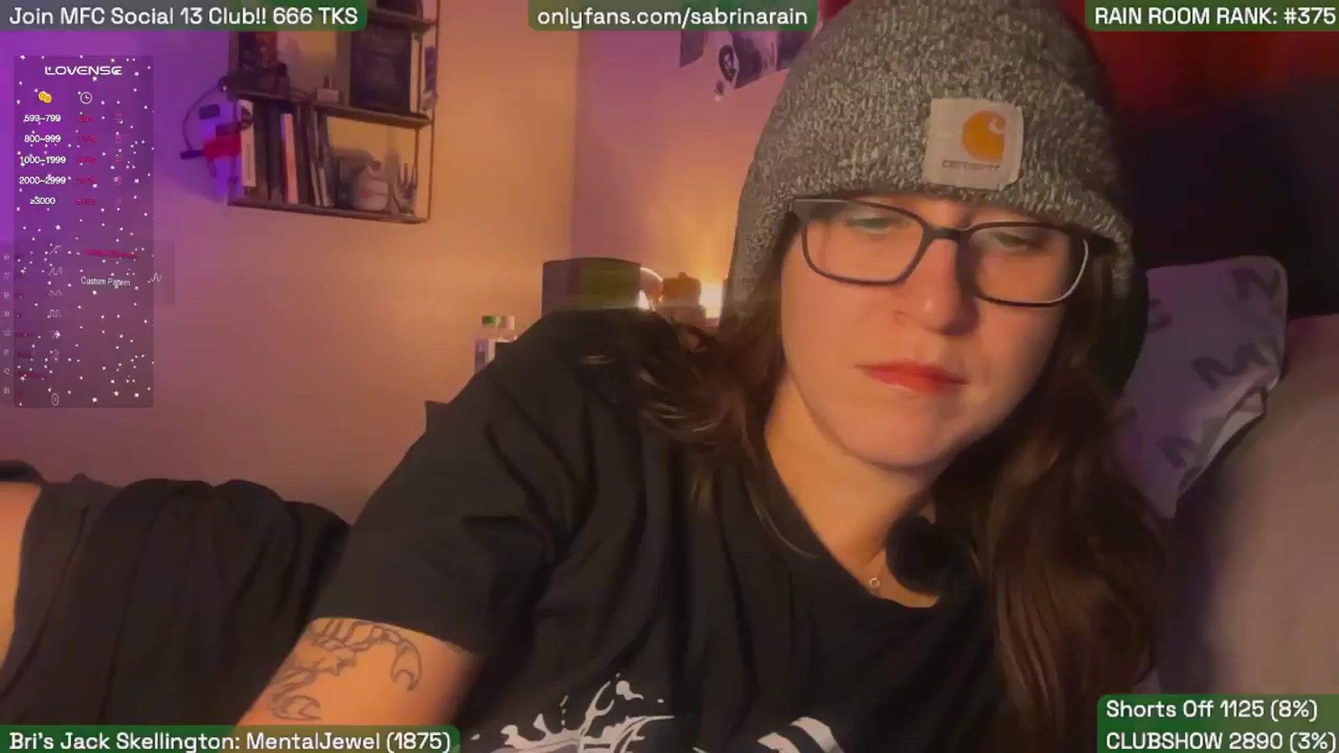 Gallery image thumbnail from SabrinaRain's myfreecams stream on, 10/15/2025, 24:52 image 19 of 20