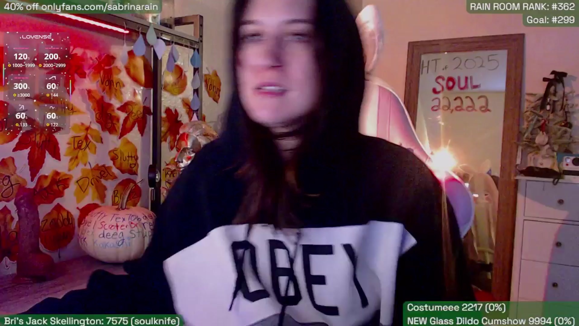 Gallery image thumbnail from SabrinaRain's myfreecams stream on, 10/20/2025, 01:31 image 3 of 20