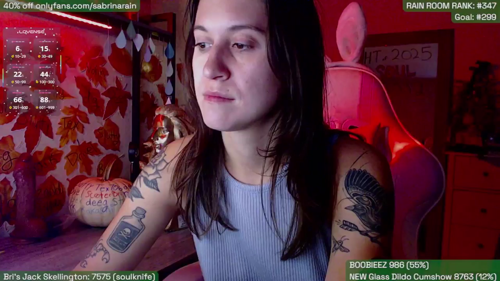 Gallery image thumbnail from SabrinaRain's myfreecams stream on, 10/20/2025, 01:31 image 12 of 20