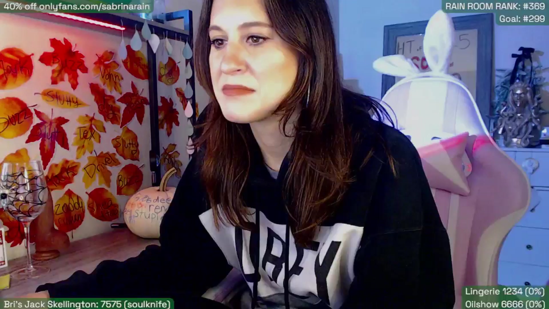 Gallery image thumbnail from SabrinaRain's myfreecams stream on, 10/22/2025, 03:45 image 2 of 20
