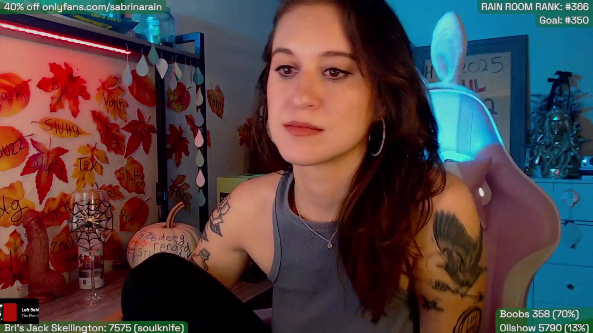 Gallery image thumbnail from SabrinaRain's myfreecams stream on, 10/22/2025, 03:45 image 19 of 20