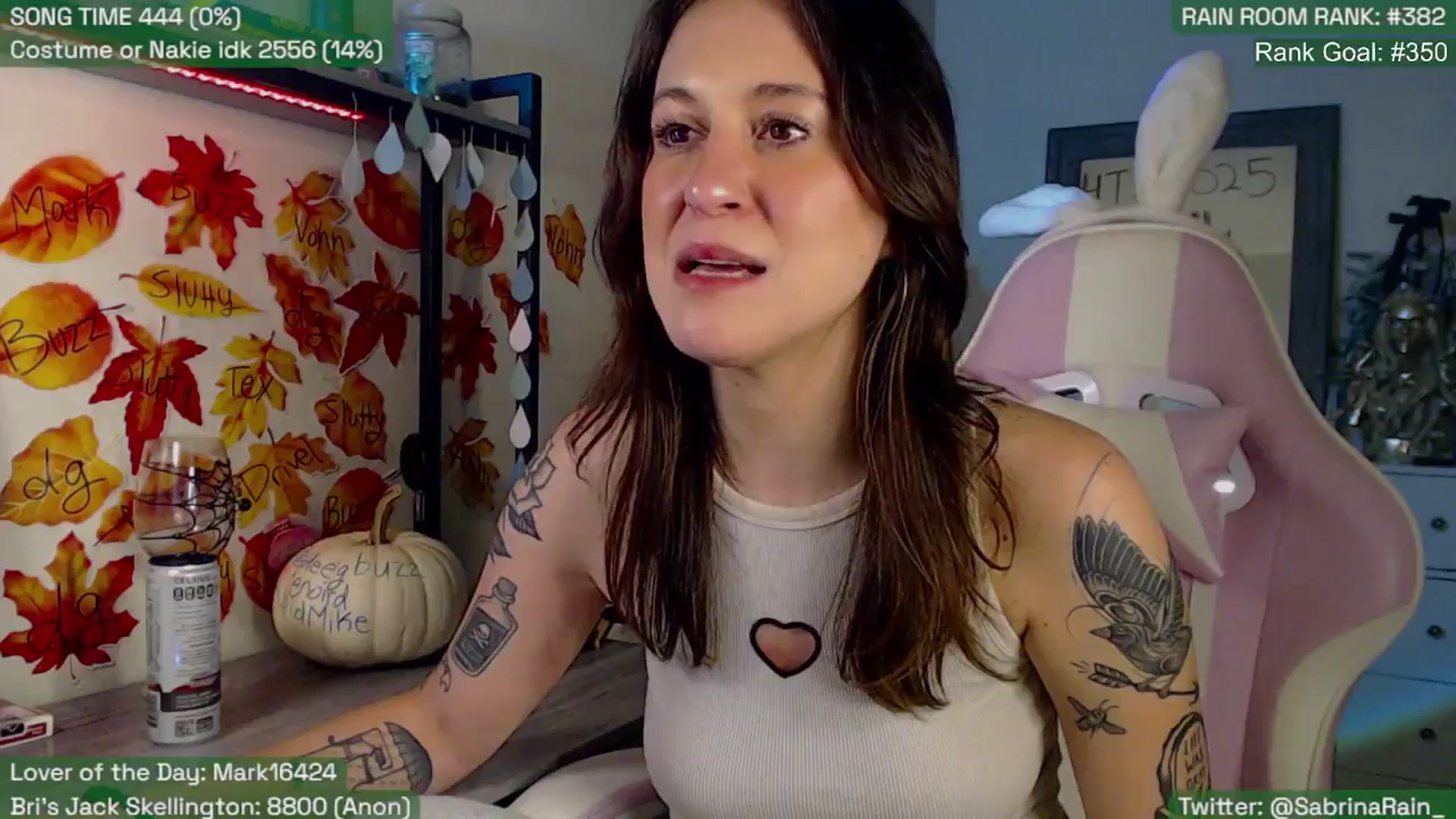 Gallery image thumbnail from SabrinaRain's myfreecams stream on, 10/27/2025, 02:11 image 9 of 20