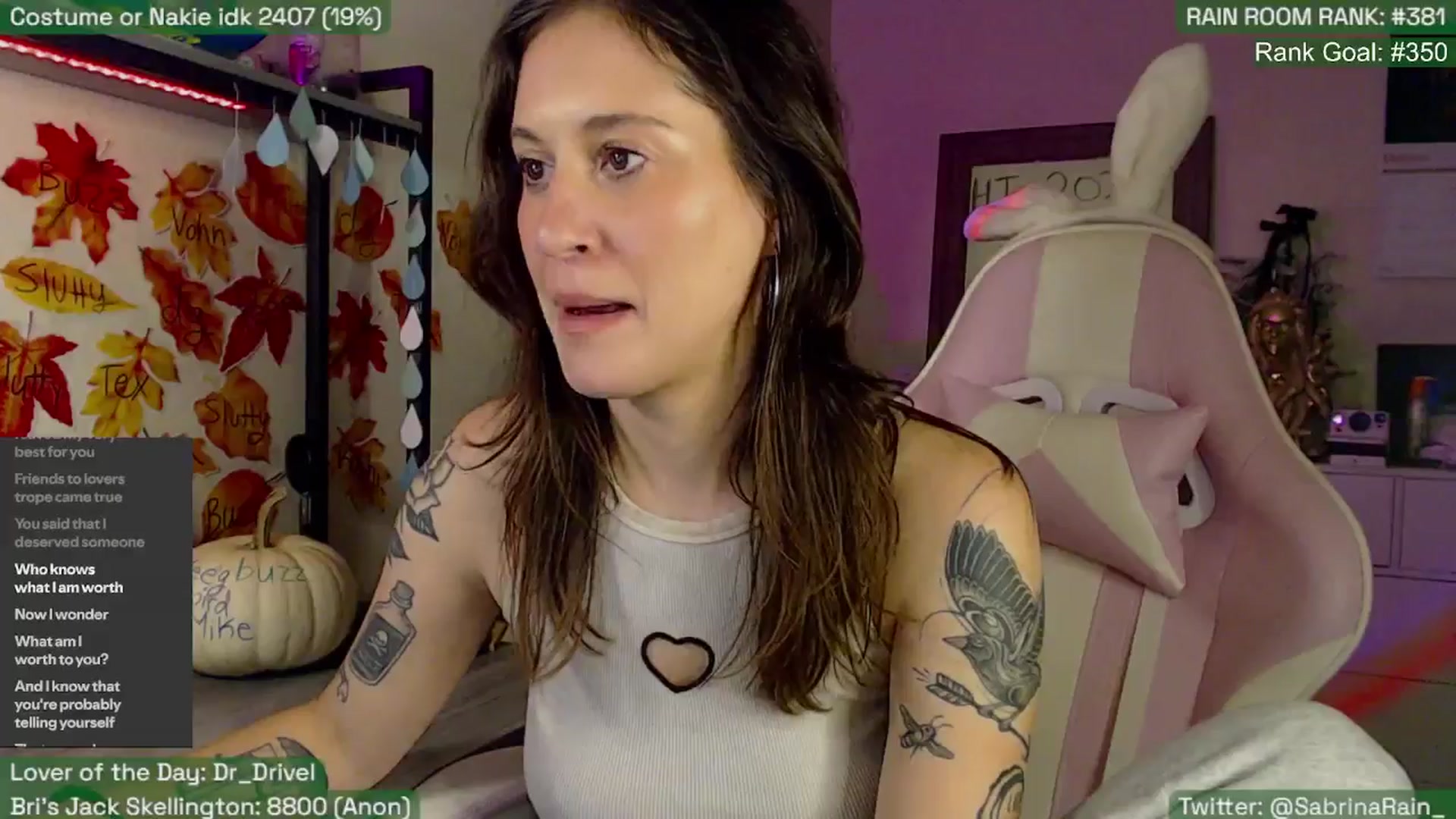 Gallery image thumbnail from SabrinaRain's myfreecams stream on, 10/27/2025, 02:11 image 18 of 20