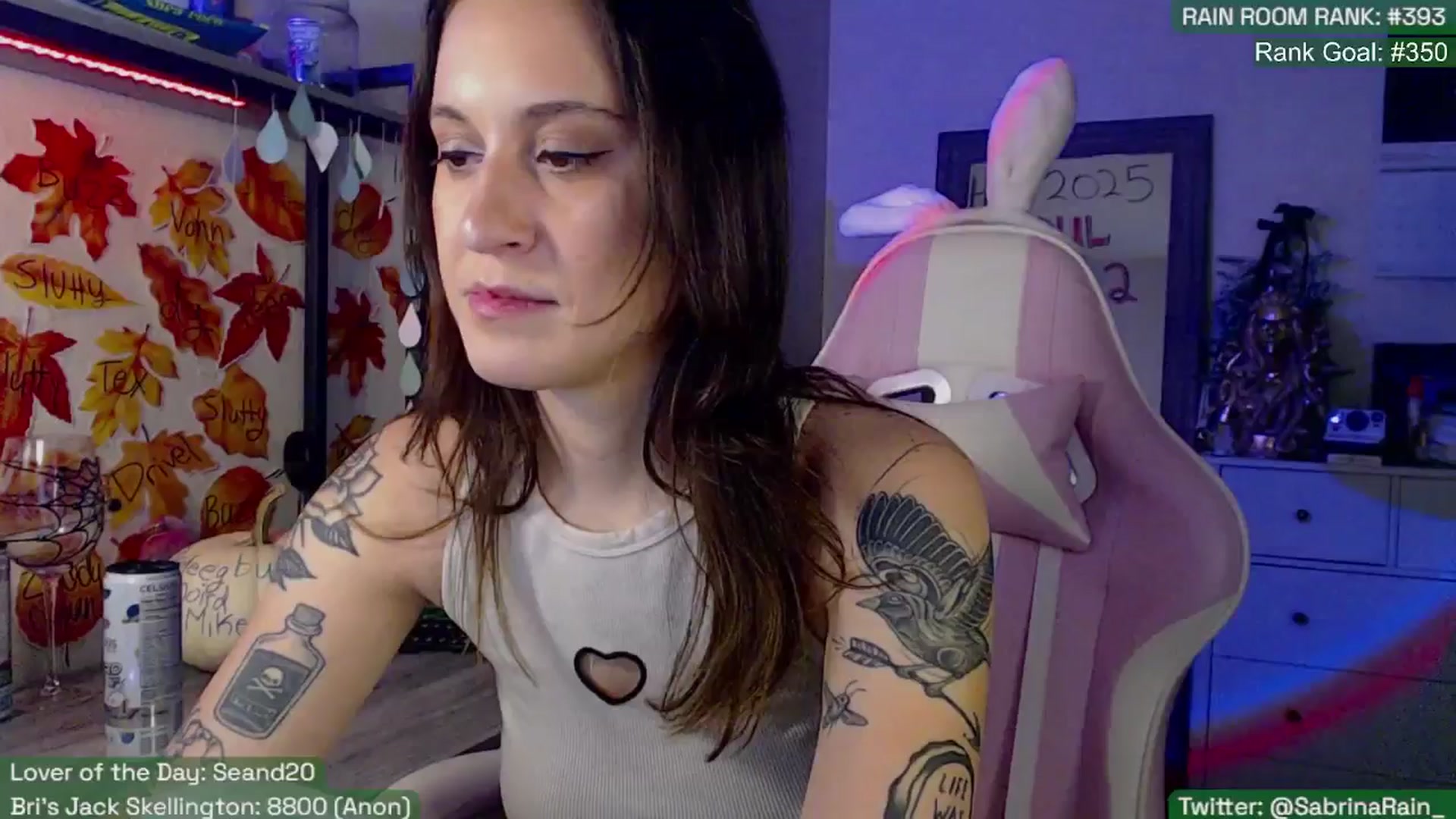 Gallery image thumbnail from SabrinaRain's myfreecams stream on, 10/28/2025, 24:30 image 14 of 20