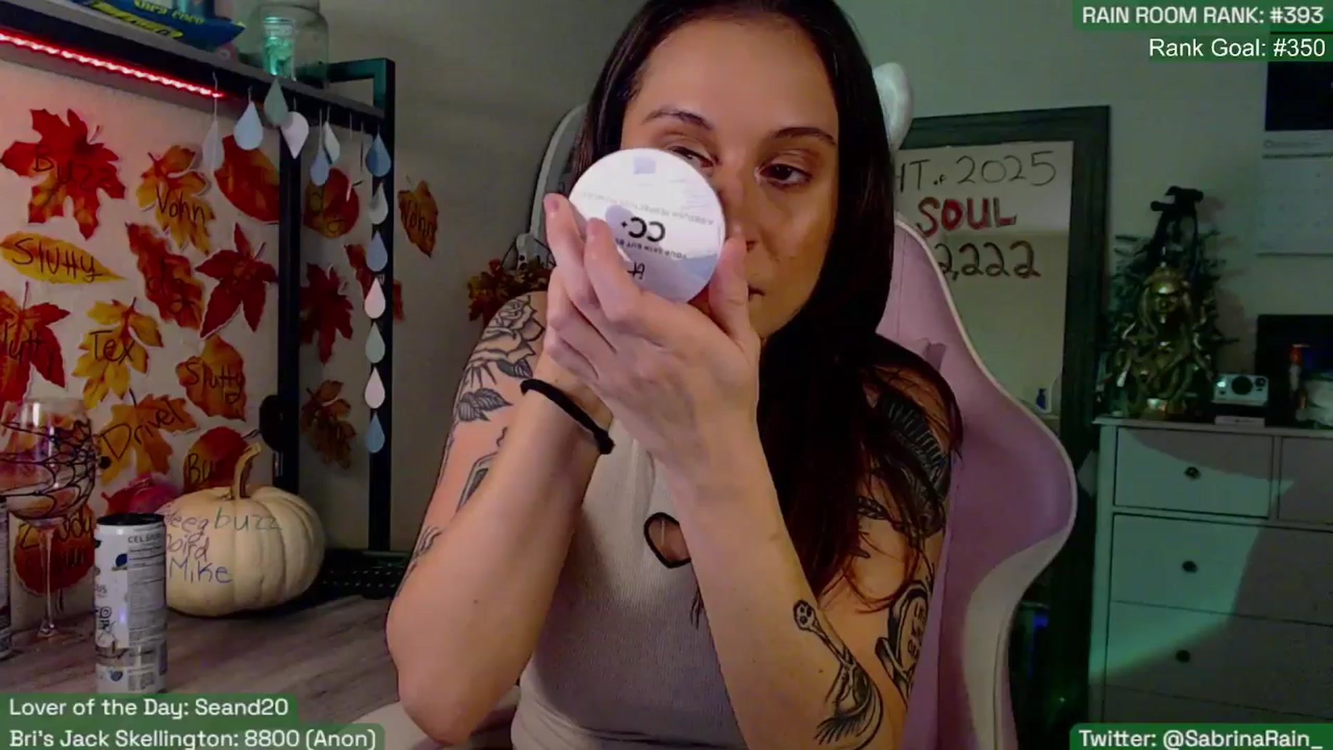 Gallery image thumbnail from SabrinaRain's myfreecams stream on, 10/28/2025, 24:30 image 5 of 20