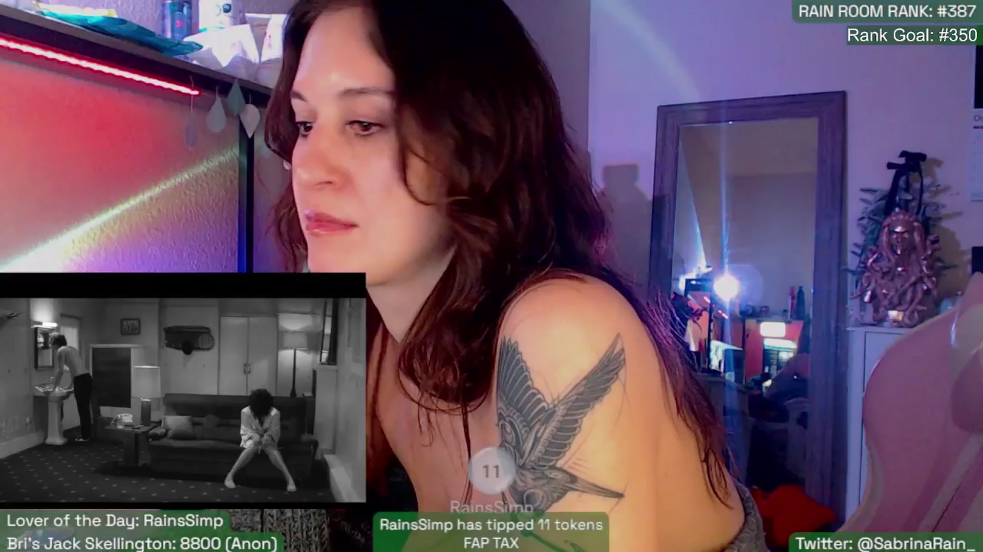 Gallery image thumbnail from SabrinaRain's myfreecams stream on, 10/31/2025, 09:05 image 10 of 20