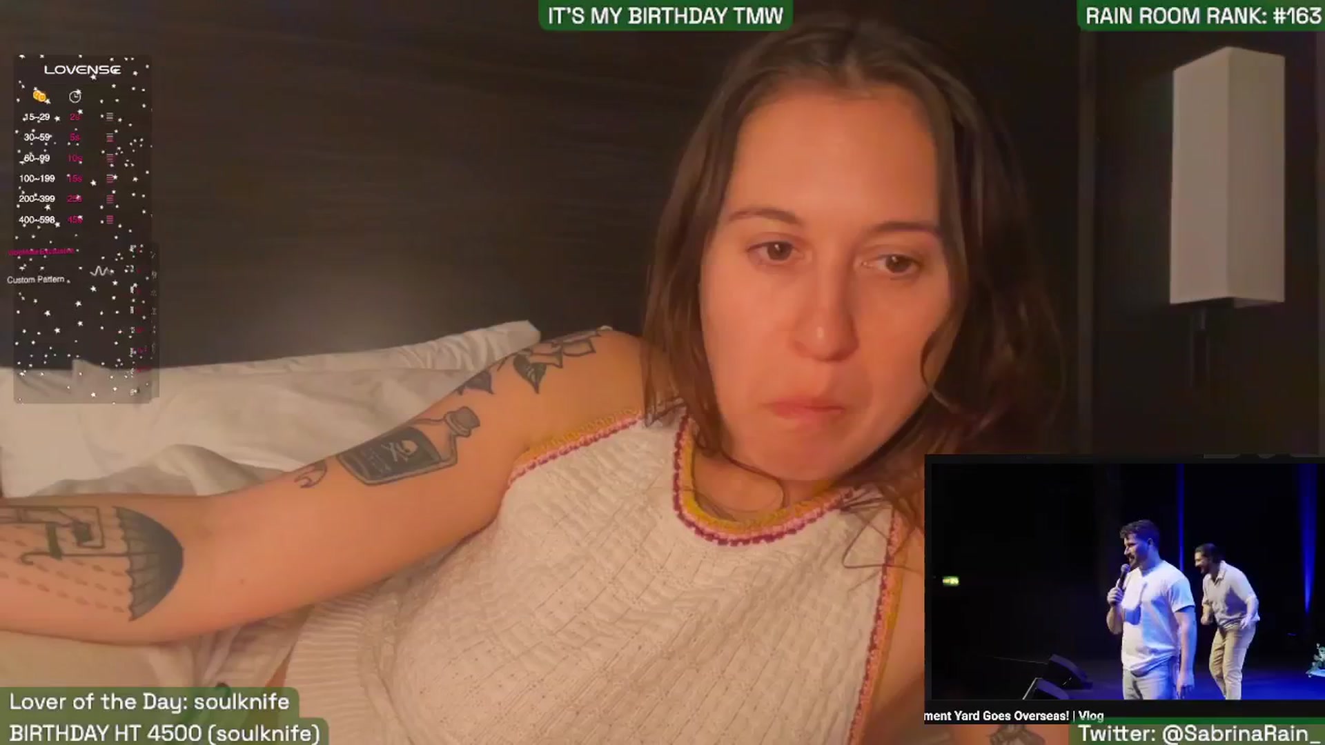 Gallery image thumbnail from SabrinaRain's myfreecams stream on, 11/03/2025, 04:26 image 14 of 20