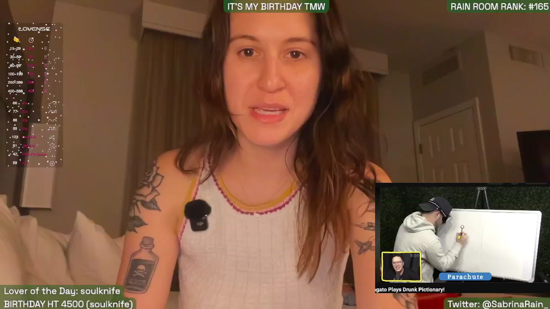 Gallery image thumbnail from SabrinaRain's myfreecams stream on, 11/03/2025, 04:26 image 4 of 20