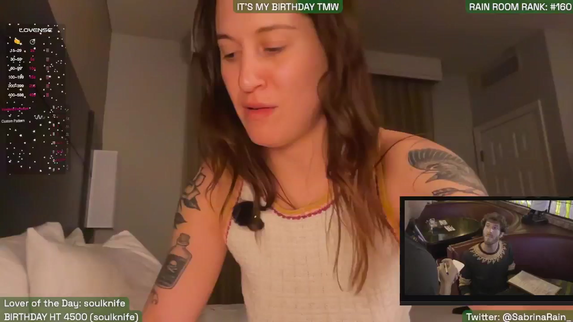 Gallery image thumbnail from SabrinaRain's myfreecams stream on, 11/03/2025, 04:26 image 10 of 20