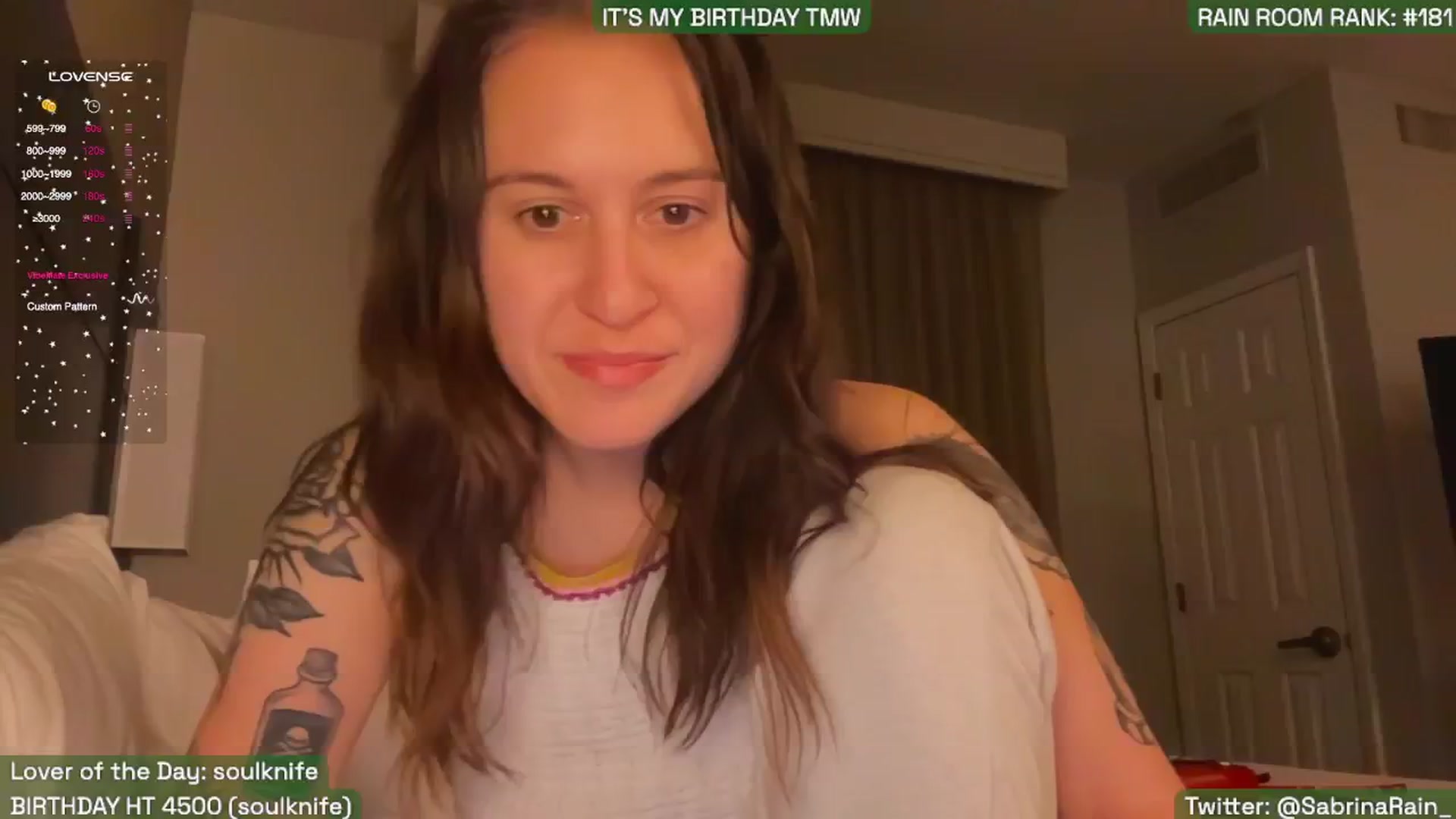 Gallery image thumbnail from SabrinaRain's myfreecams stream on, 11/03/2025, 04:26 image 1 of 20