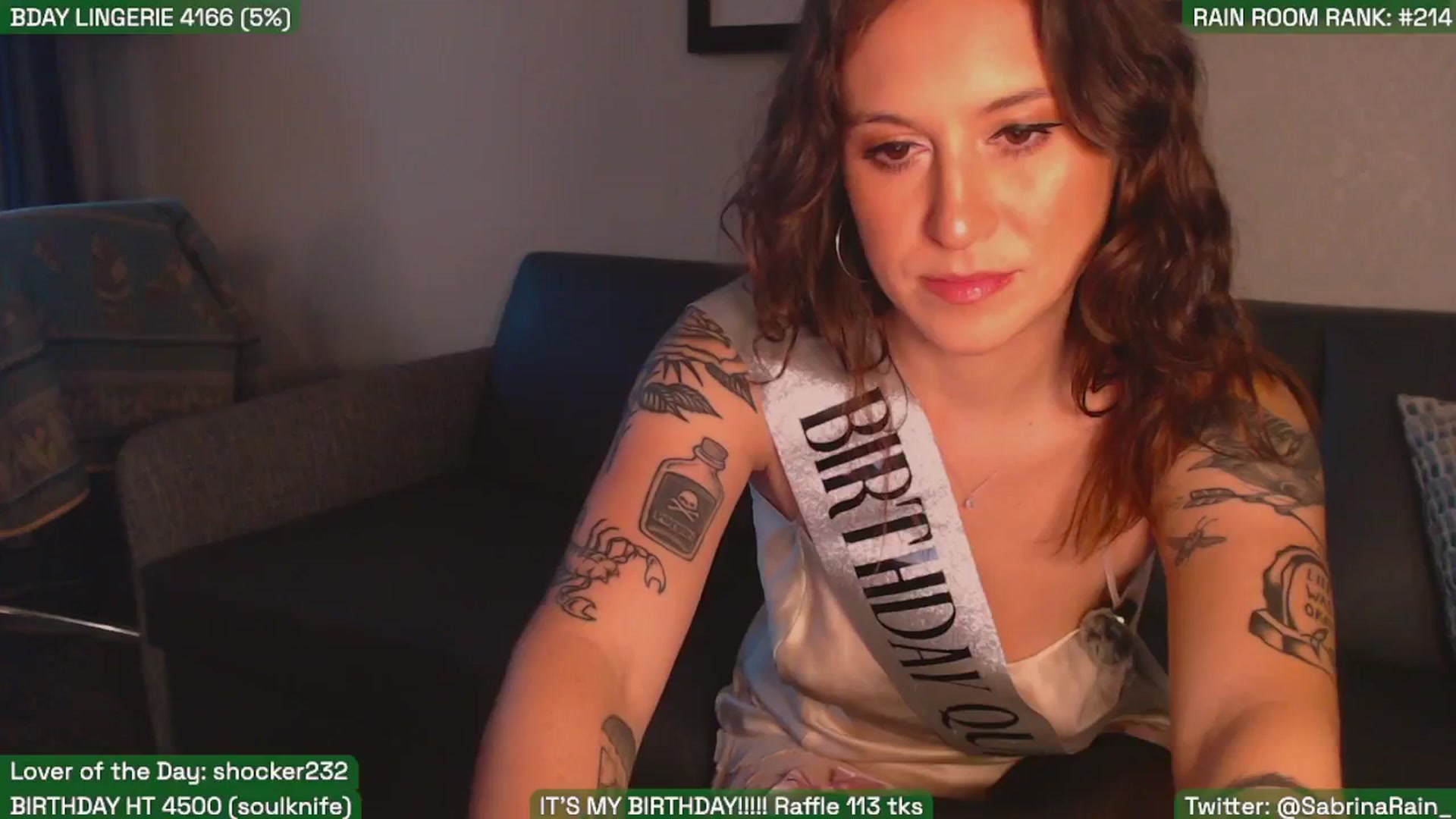 Gallery image thumbnail from SabrinaRain's myfreecams stream on, 11/04/2025, 24:00 image 7 of 20