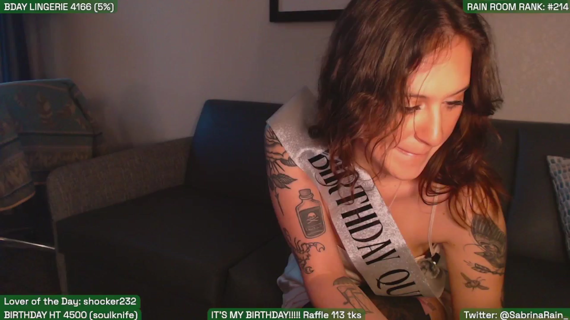 Gallery image thumbnail from SabrinaRain's myfreecams stream on, 11/04/2025, 24:00 image 9 of 20