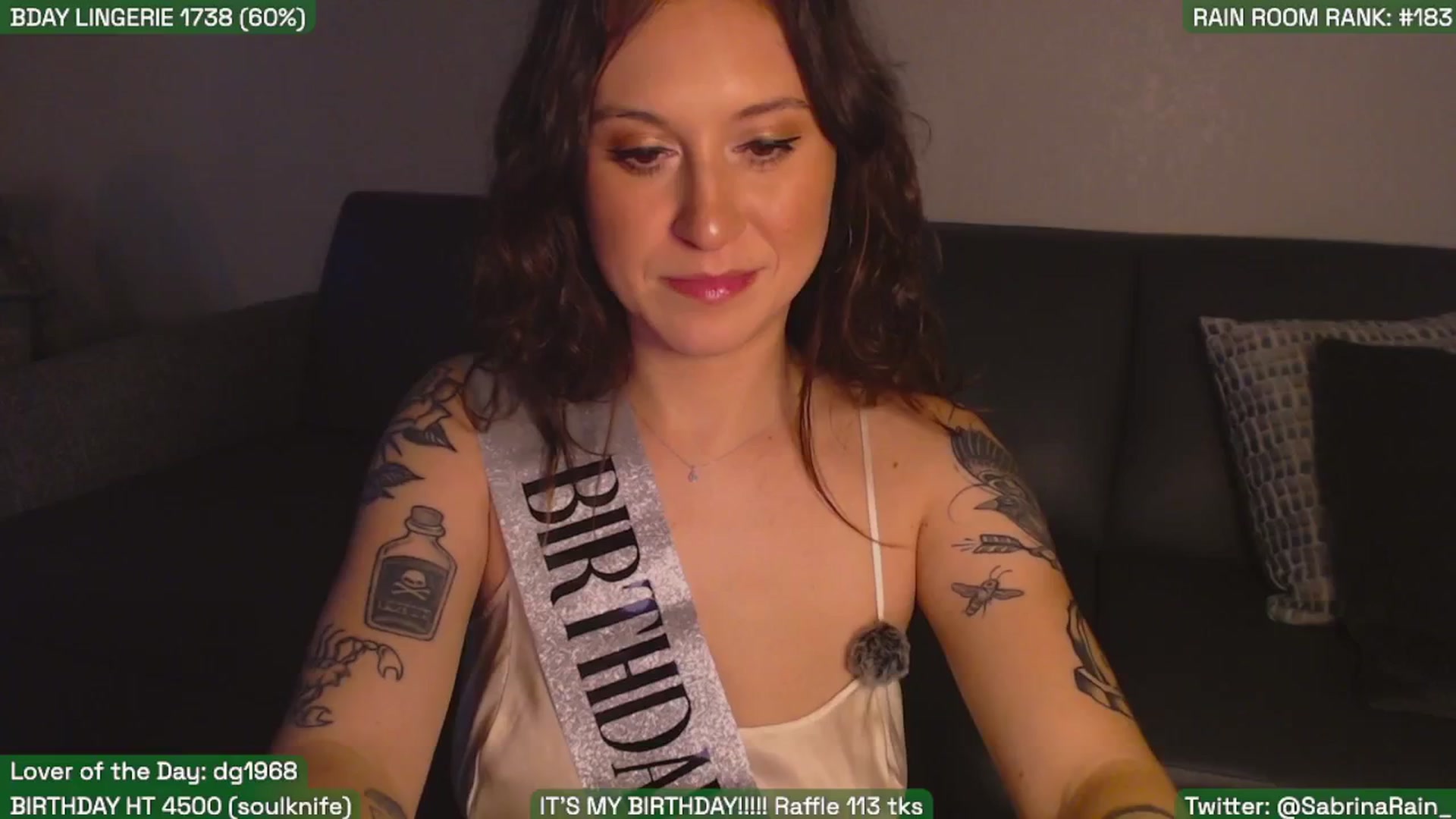 Gallery image thumbnail from SabrinaRain's myfreecams stream on, 11/04/2025, 24:40 image 2 of 20
