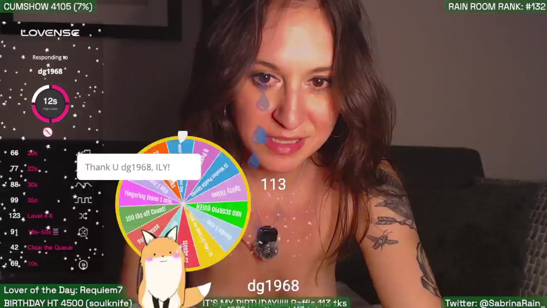 Gallery image thumbnail from SabrinaRain's myfreecams stream on, 11/04/2025, 07:32 image 6 of 20