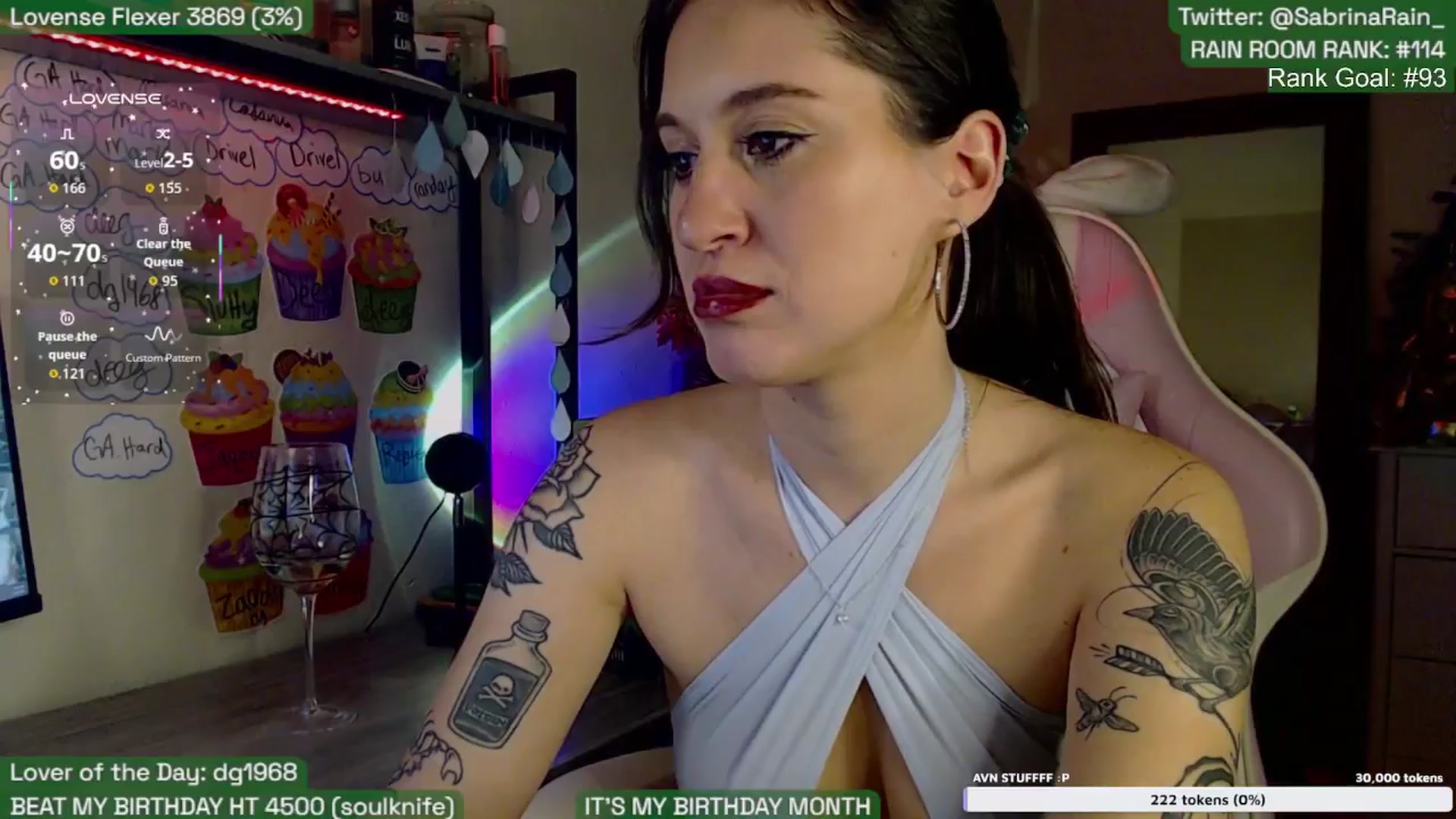 Gallery image thumbnail from SabrinaRain's myfreecams stream on, 11/07/2025, 05:18 image 19 of 20