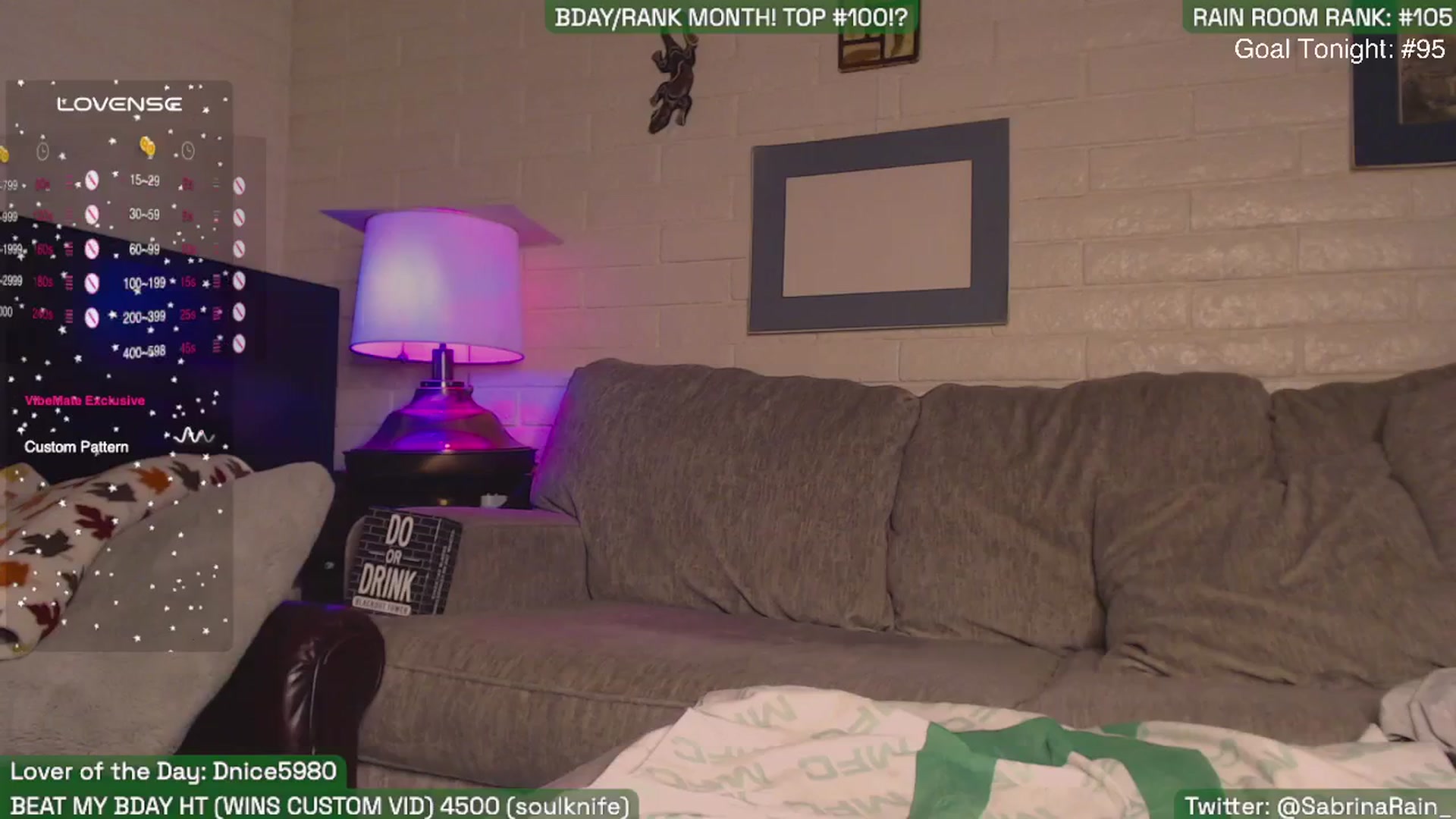 Gallery image thumbnail from SabrinaRain's myfreecams stream on, 11/09/2025, 08:23 image 10 of 20