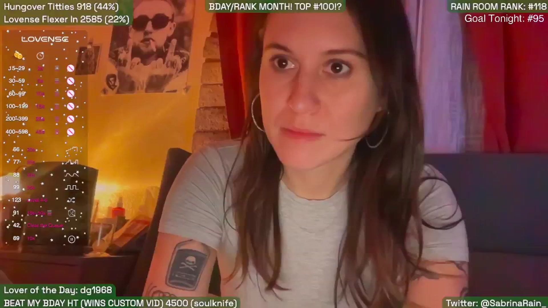 Gallery image thumbnail from SabrinaRain's myfreecams stream on, 11/10/2025, 03:28 image 13 of 20