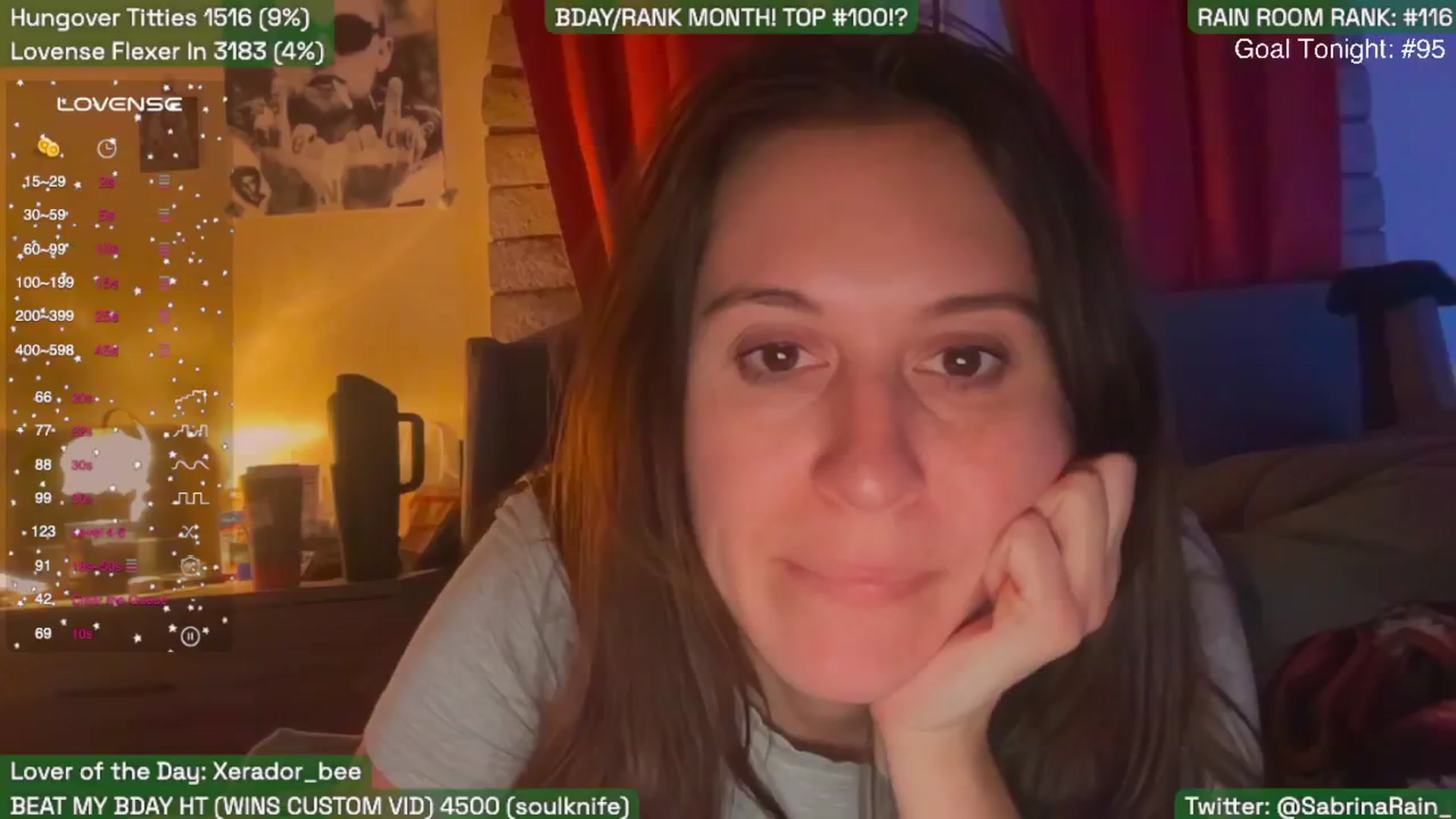 Gallery image thumbnail from SabrinaRain's myfreecams stream on, 11/10/2025, 03:28 image 3 of 20