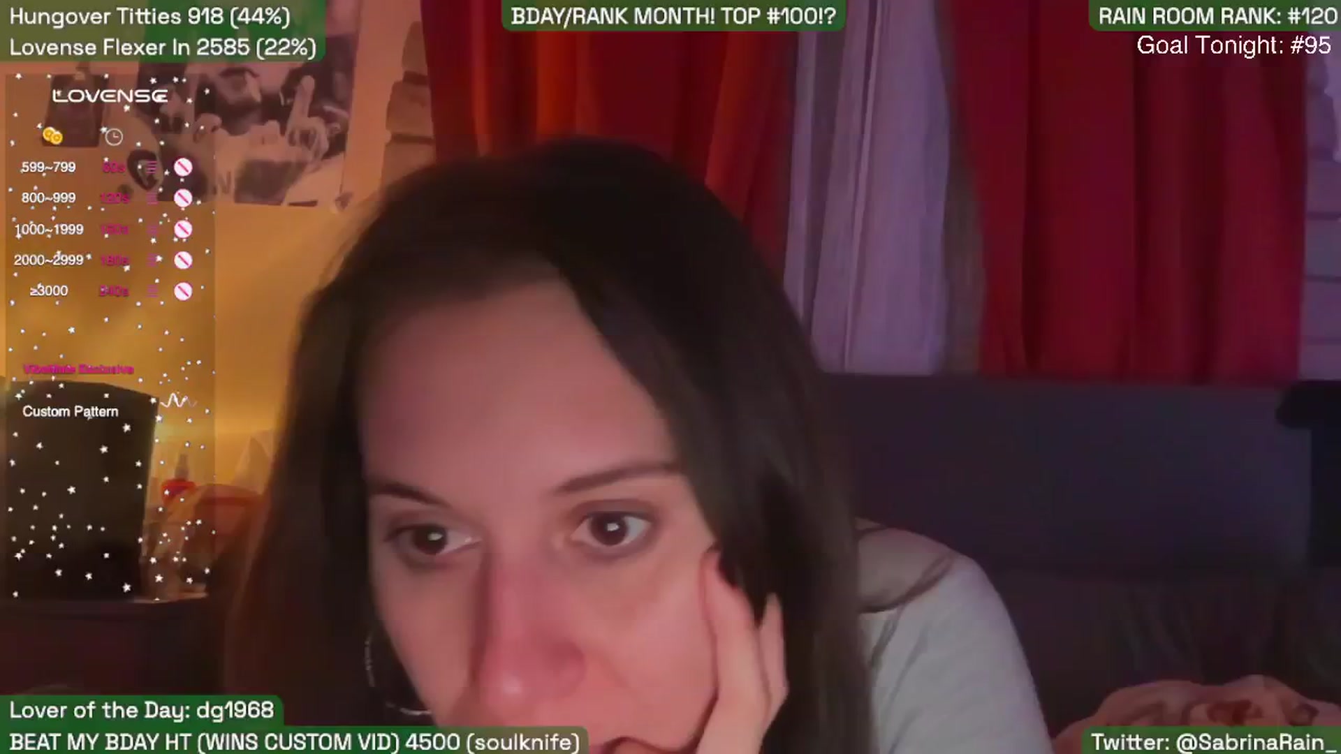 Gallery image thumbnail from SabrinaRain's myfreecams stream on, 11/10/2025, 03:28 image 16 of 20