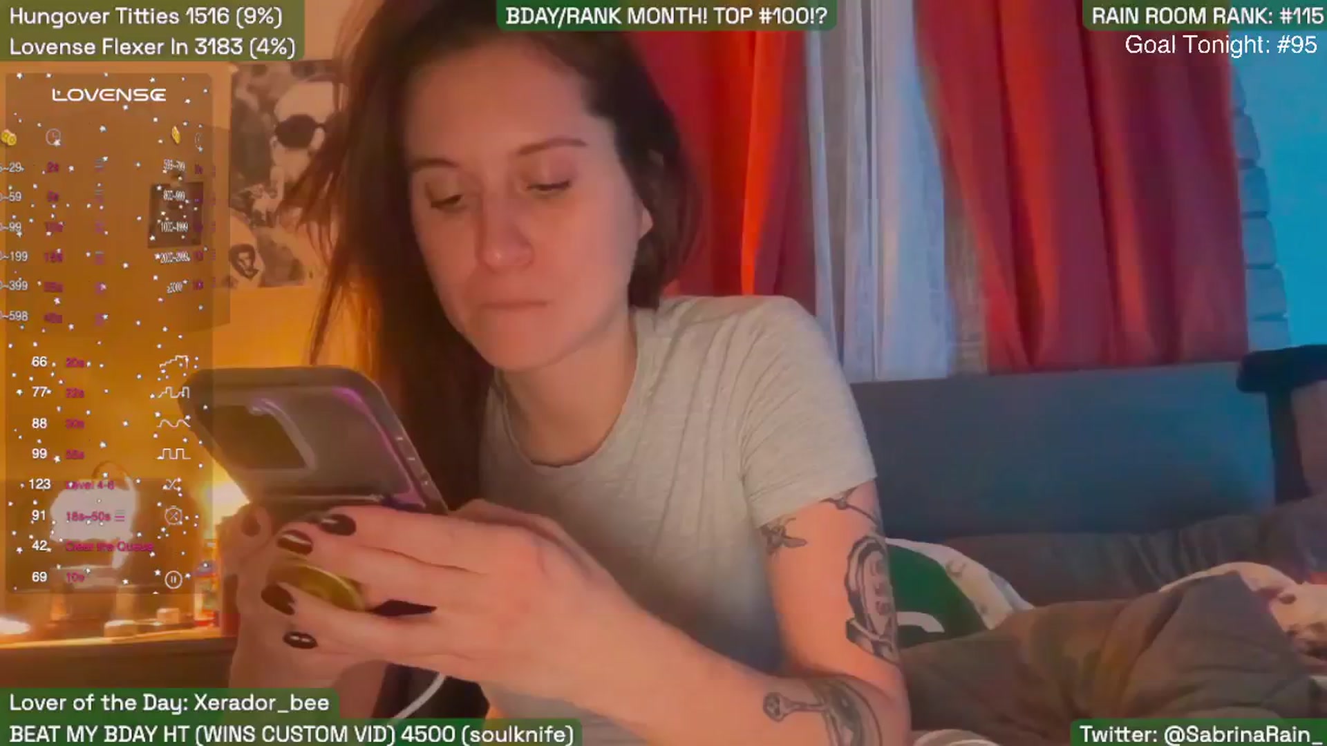 Gallery image thumbnail from SabrinaRain's myfreecams stream on, 11/10/2025, 03:28 image 1 of 20