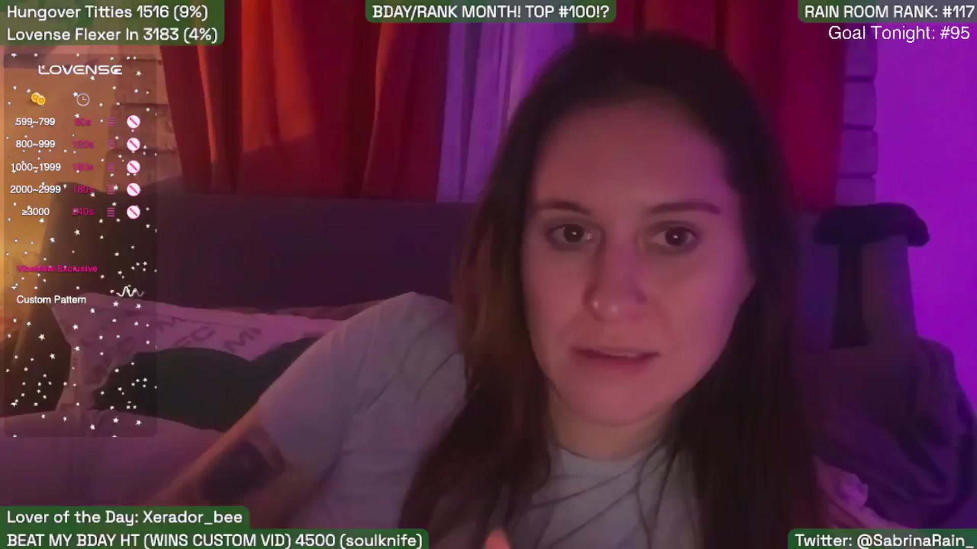 Gallery image thumbnail from SabrinaRain's myfreecams stream on, 11/10/2025, 03:28 image 6 of 20