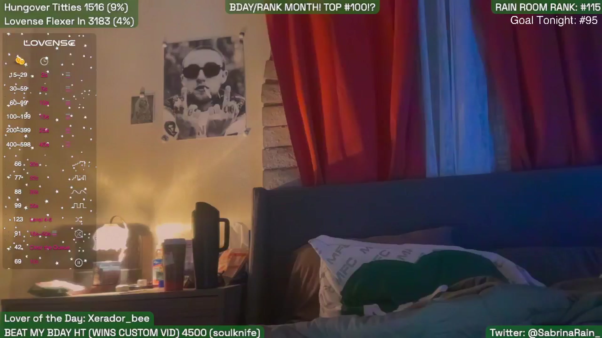 Gallery image thumbnail from SabrinaRain's myfreecams stream on, 11/10/2025, 03:28 image 2 of 20