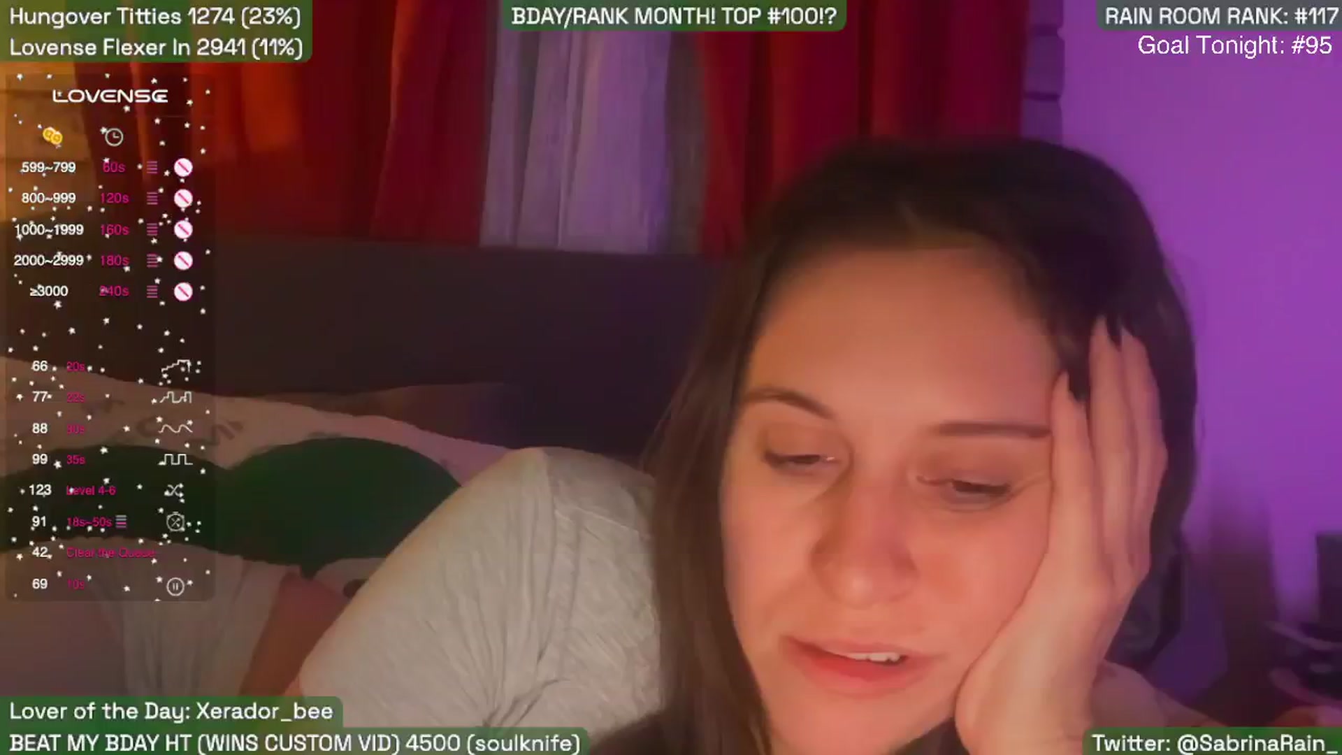 Gallery image thumbnail from SabrinaRain's myfreecams stream on, 11/10/2025, 03:28 image 9 of 20