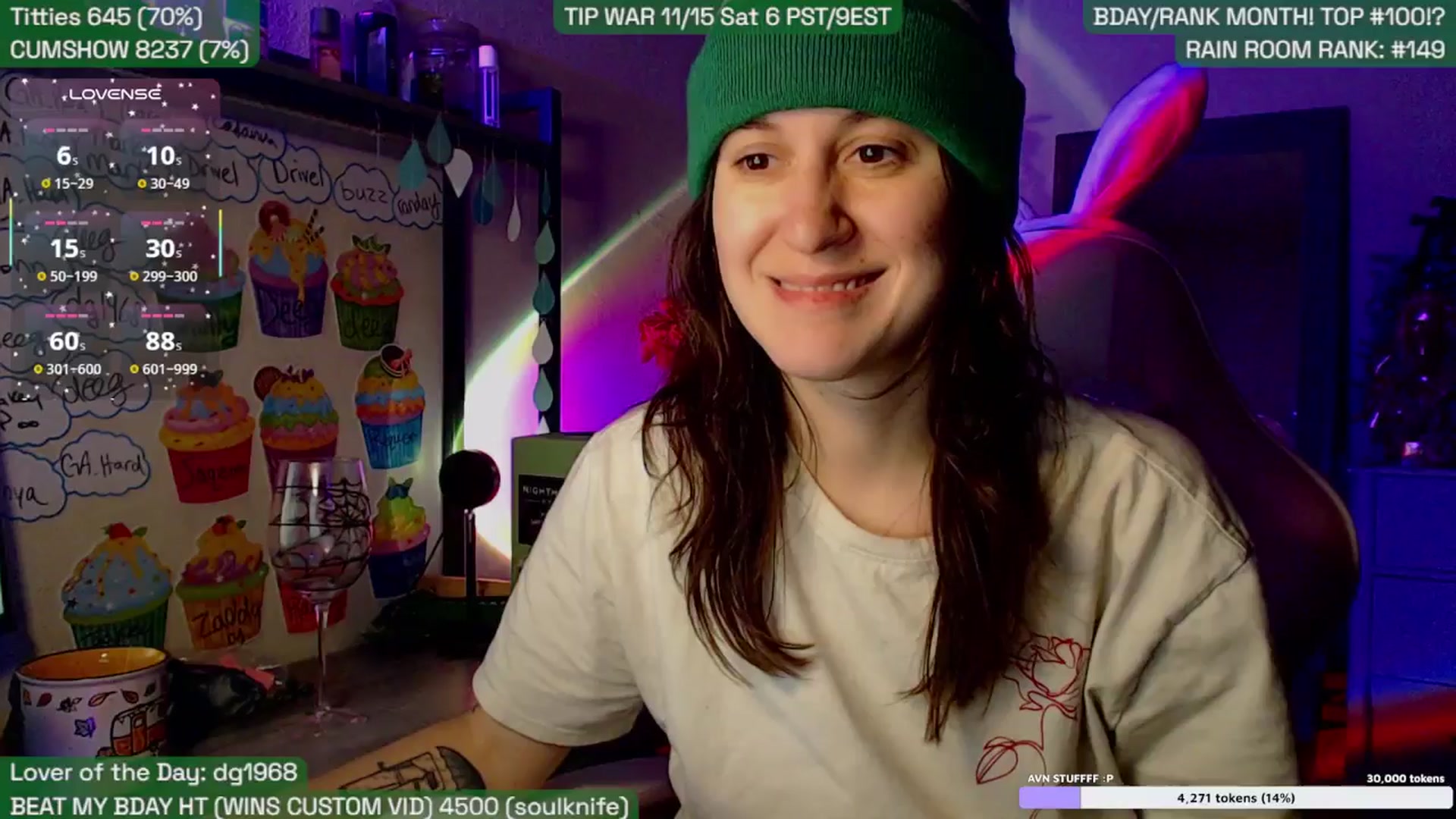Gallery image thumbnail from SabrinaRain's myfreecams stream on, 11/13/2025, 04:31 image 19 of 20