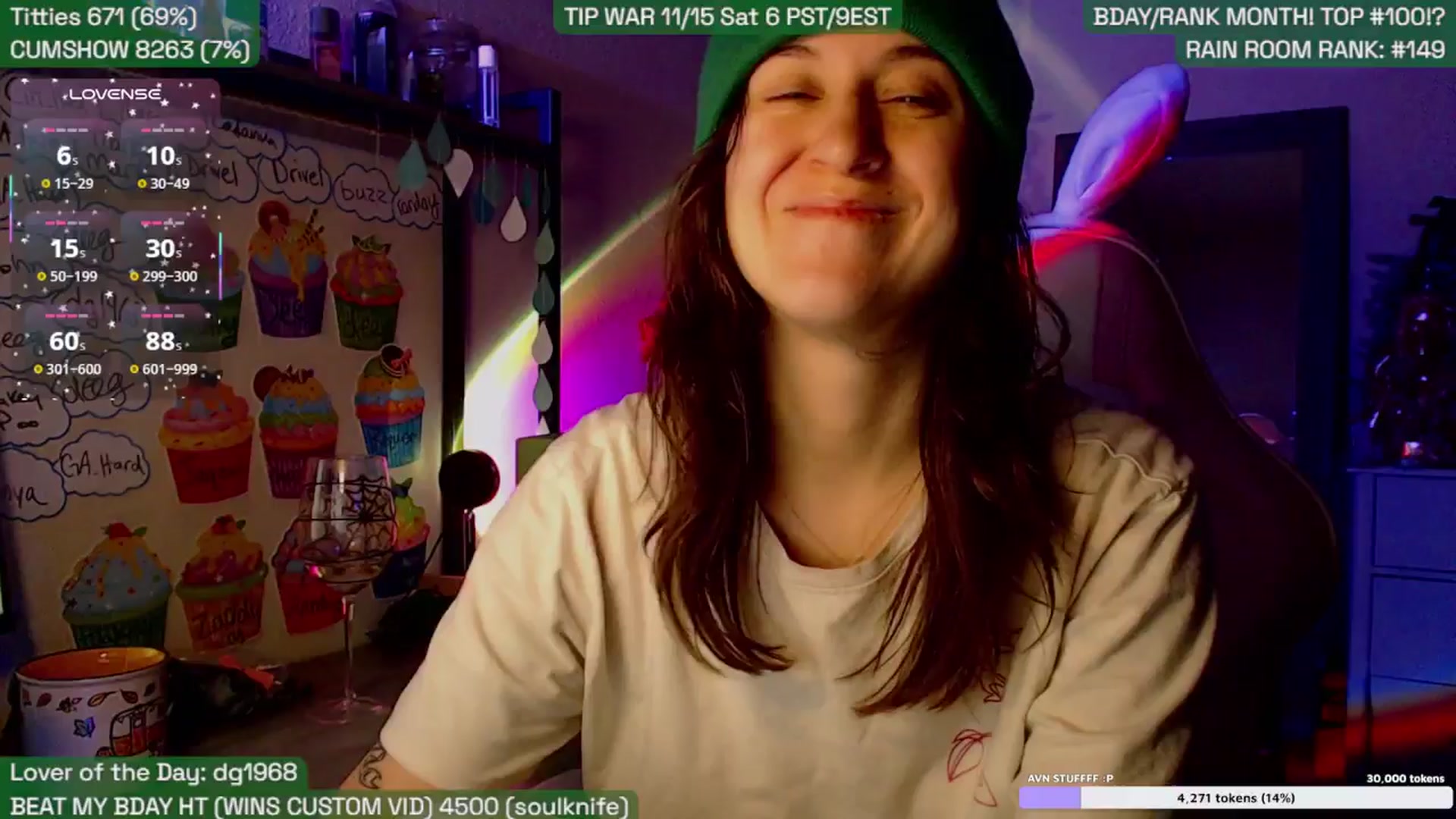 Gallery image thumbnail from SabrinaRain's myfreecams stream on, 11/13/2025, 04:31 image 14 of 20