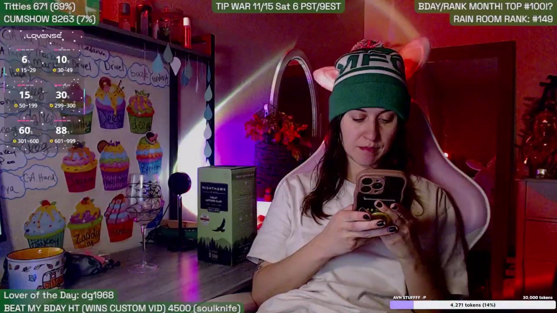 Gallery image thumbnail from SabrinaRain's myfreecams stream on, 11/13/2025, 04:31 image 18 of 20
