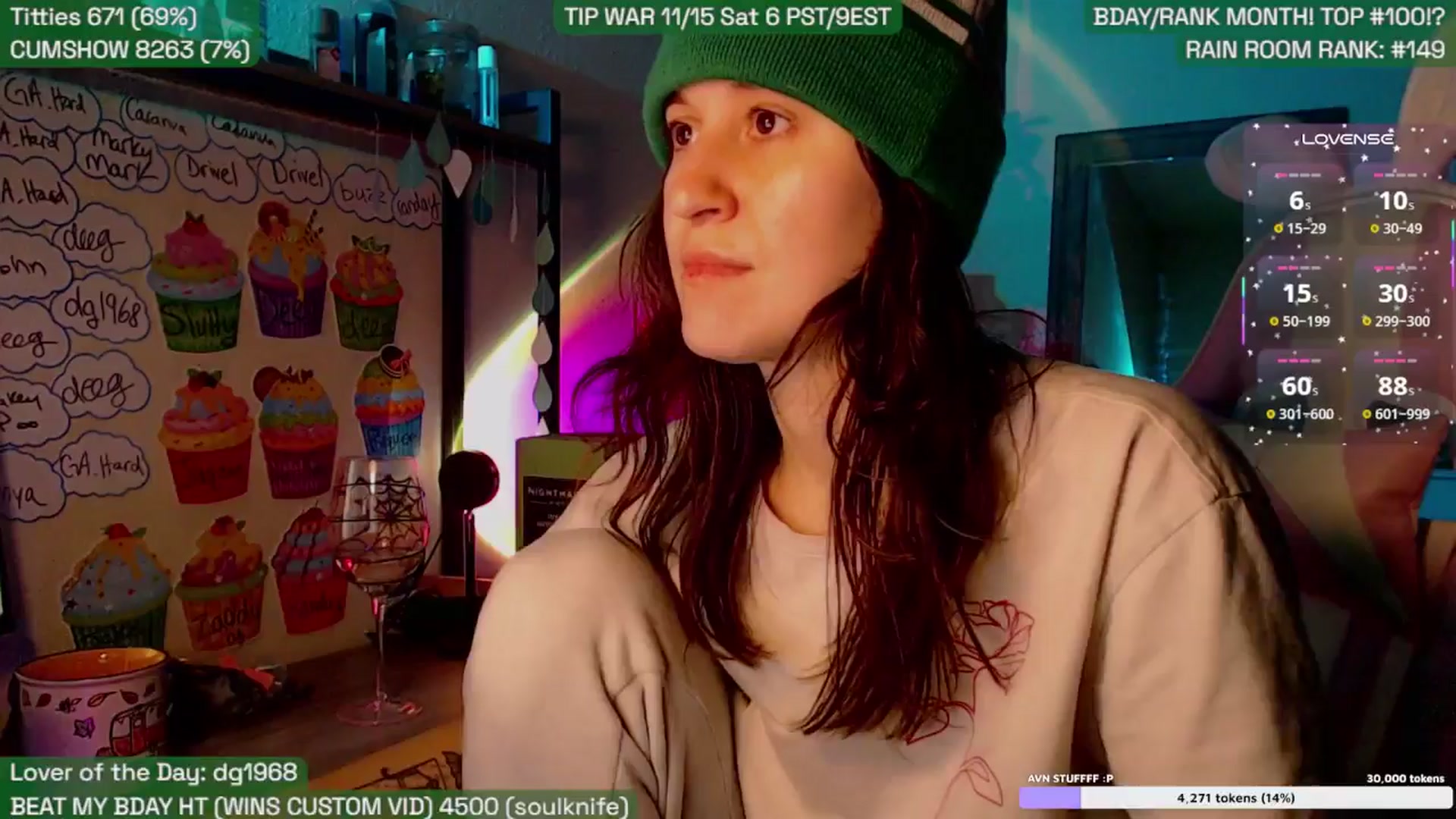 Gallery image thumbnail from SabrinaRain's myfreecams stream on, 11/13/2025, 04:31 image 12 of 20